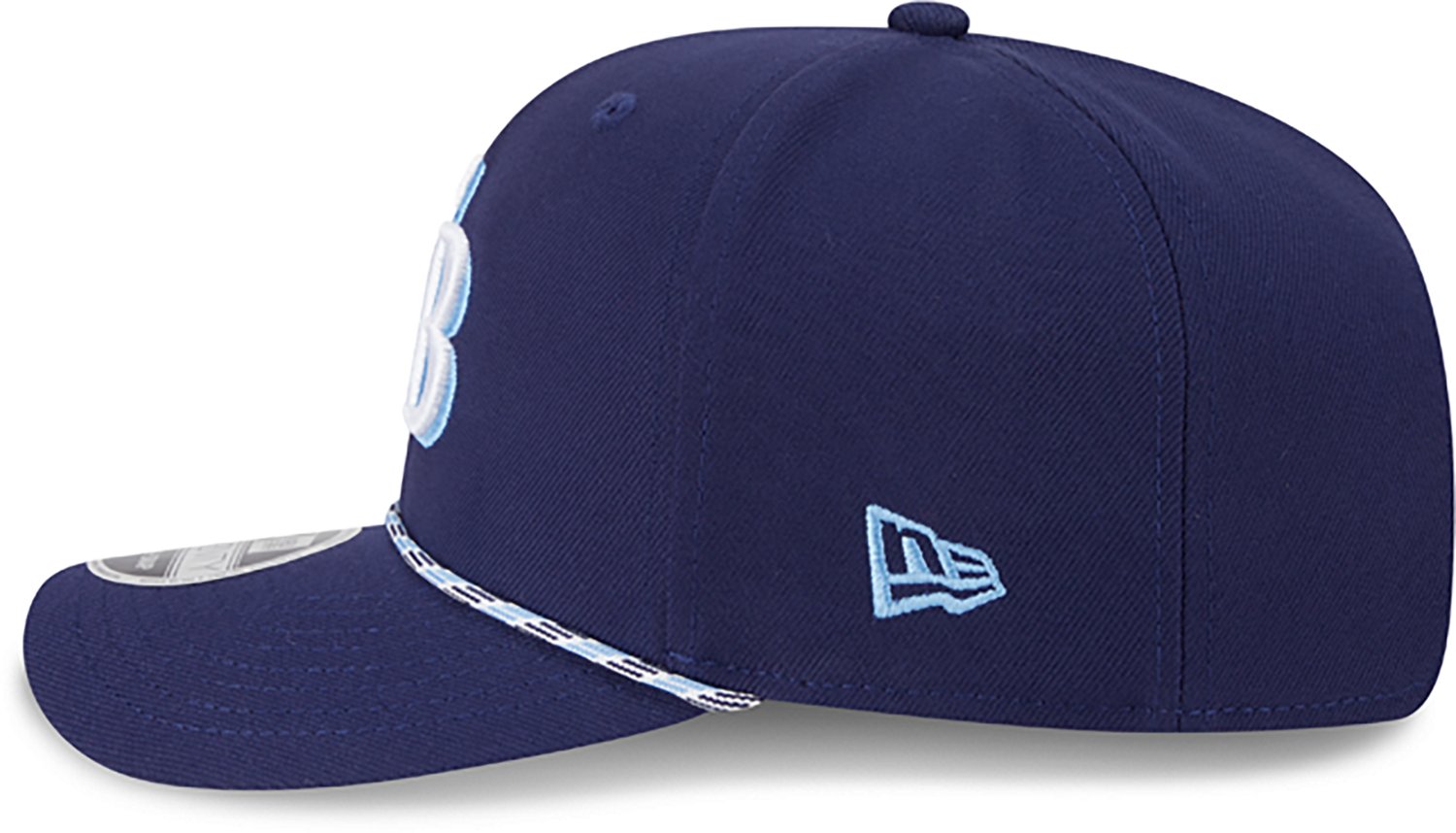 New Era Tampa Bay Rays Adults' 9SEVENTY Stretch Multi Rope Snap Cap - view number 5
