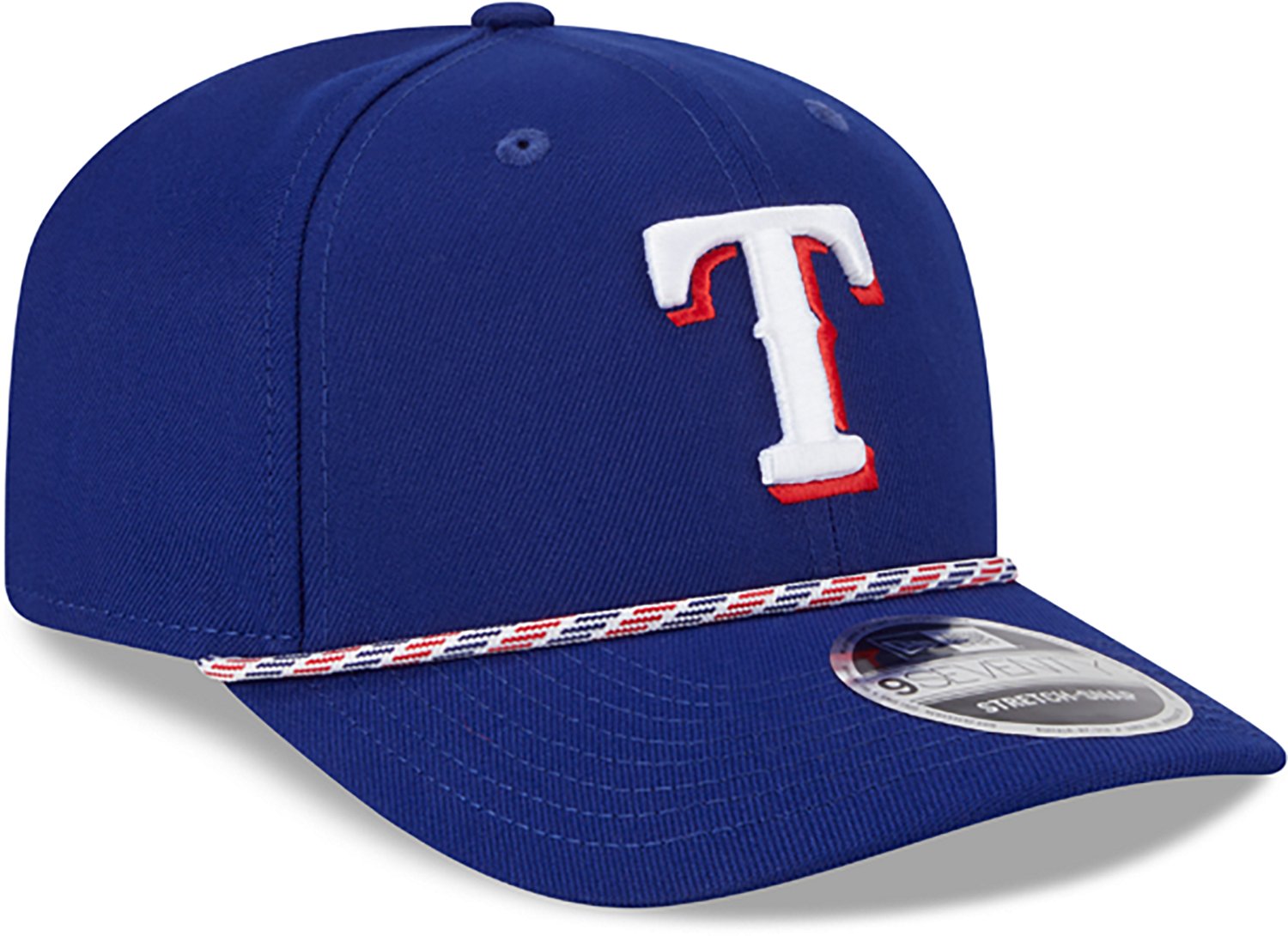 New Era Texas Rangers Adults' 9SEVENTY Stretch Multi Rope Snap Cap                                                               - view number 4