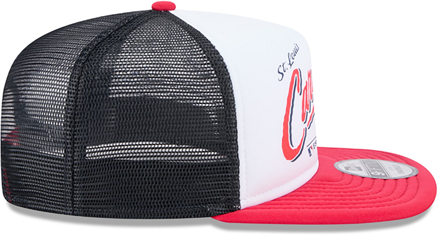 New Era Men's St. Louis Cardinals A-Frame Retro Script 9FIFTY Cap - view number 6