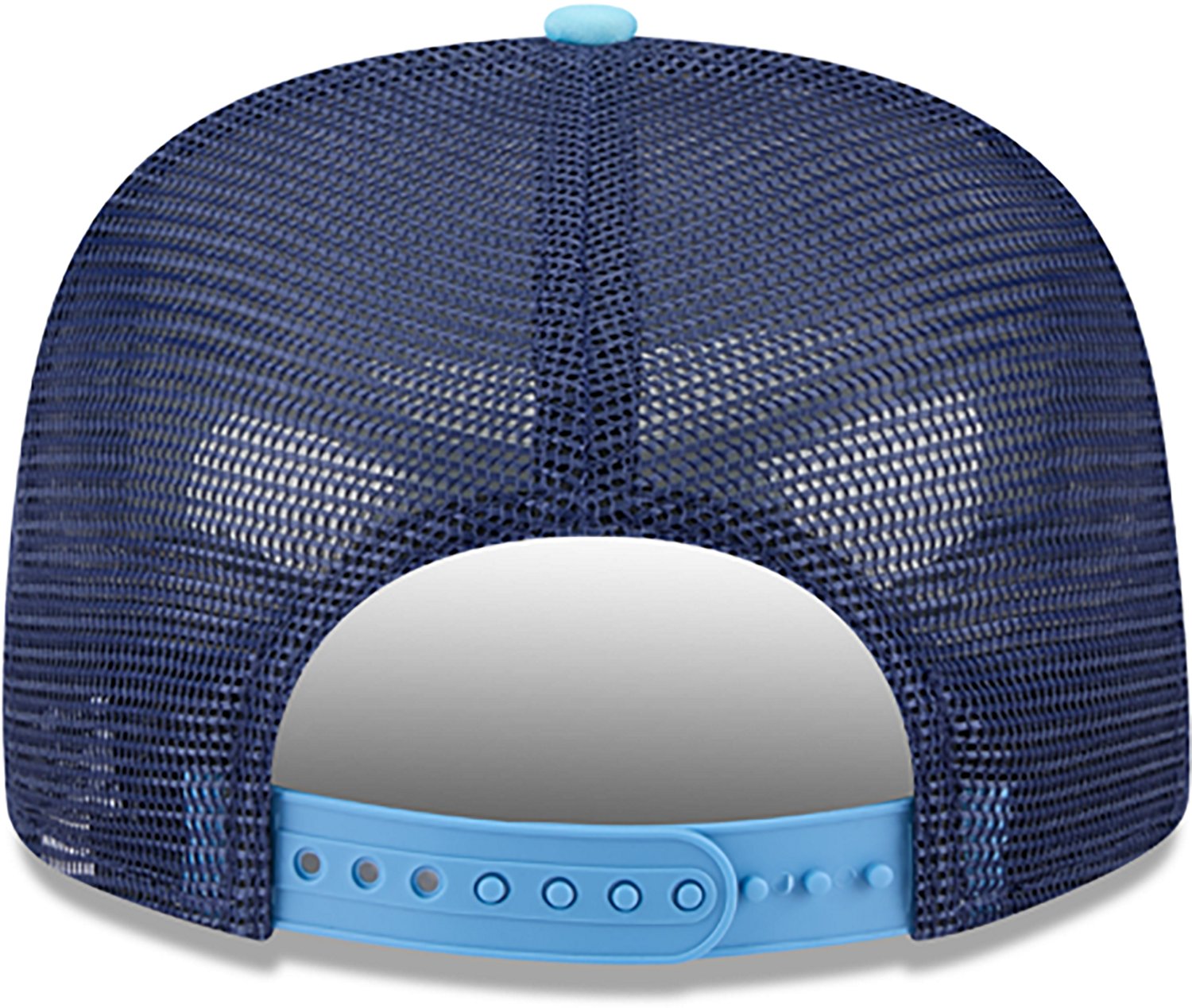 New Era Adults' Tampa Bay Rays Retro Script 9FIFTY A-Frame Trucker Cap - view number 2