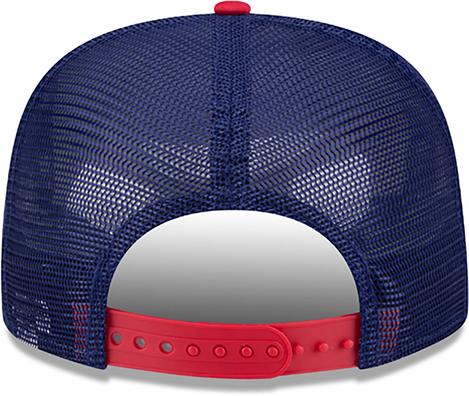 New Era Adults' Texas Rangers Retro Script 9FIFTY A-Frame Trucker Cap - view number 4