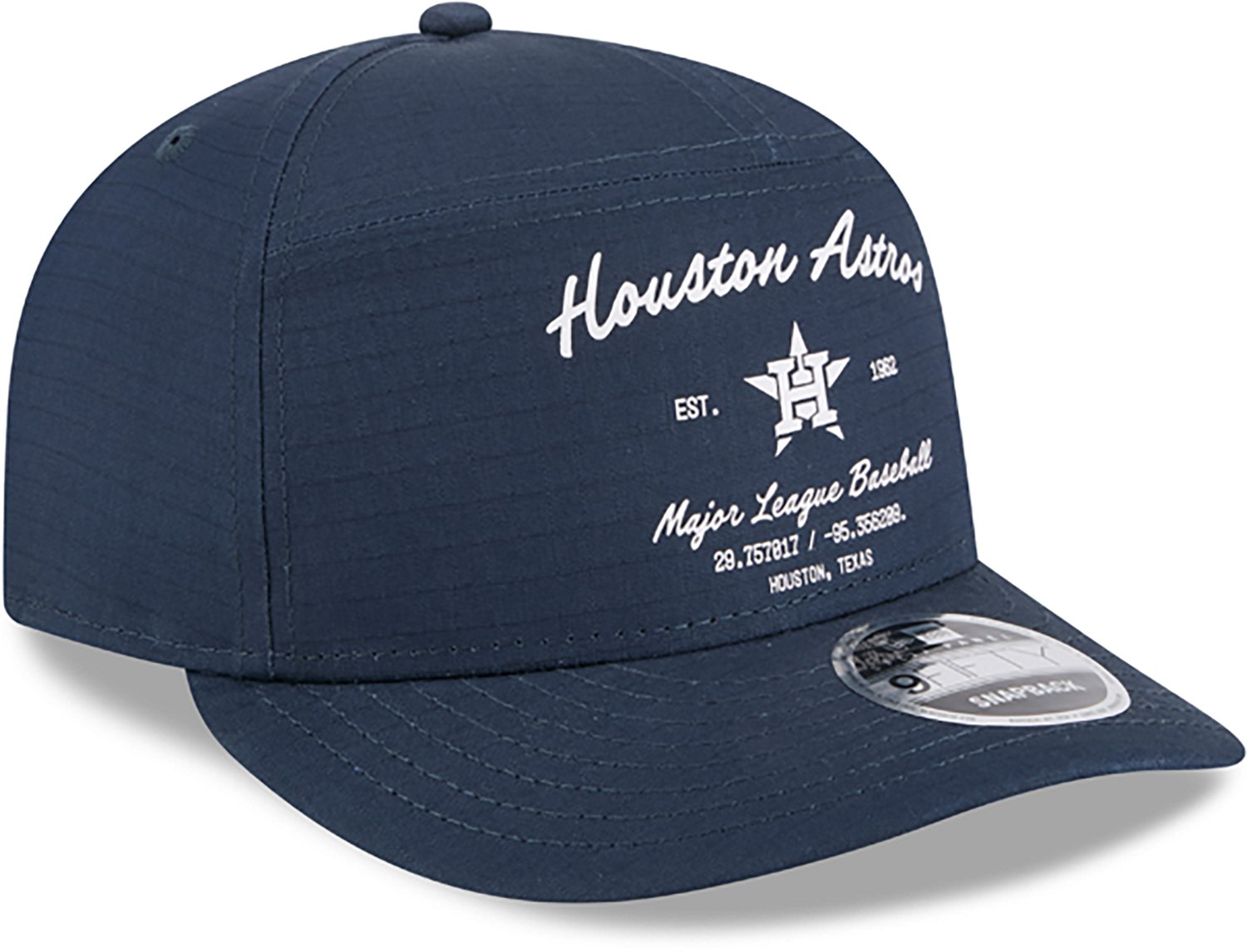 New Era Men's Houston Astros Split Panel Vintage 9FIFTY Cap - view number 4