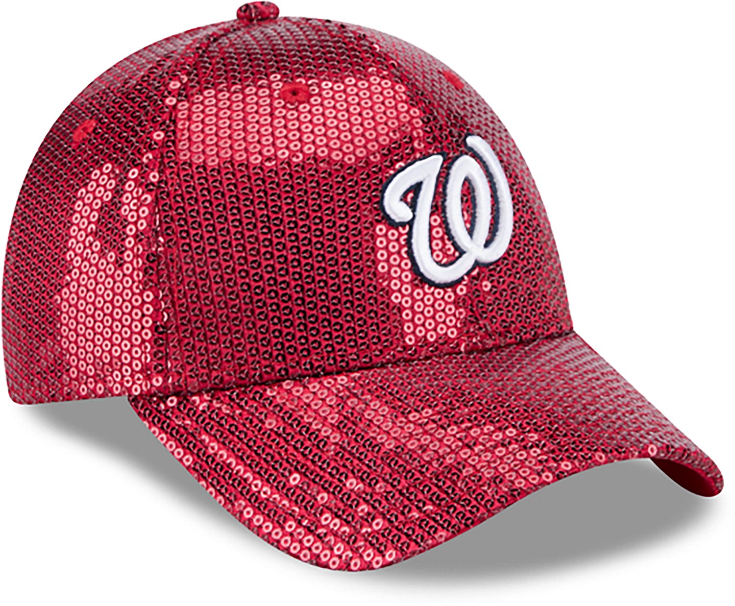 New Era Washington Nationals Women's 9FORTY Sequin OTC Cap - view number 3