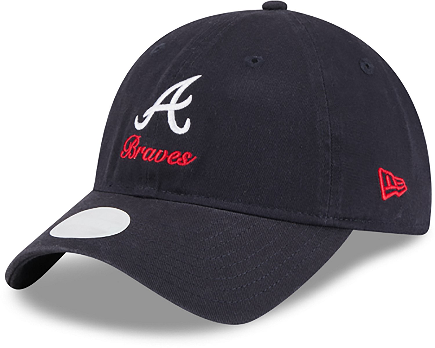 New Era Women's Braves Preppy Team 9TWENTY Cap - view number 3