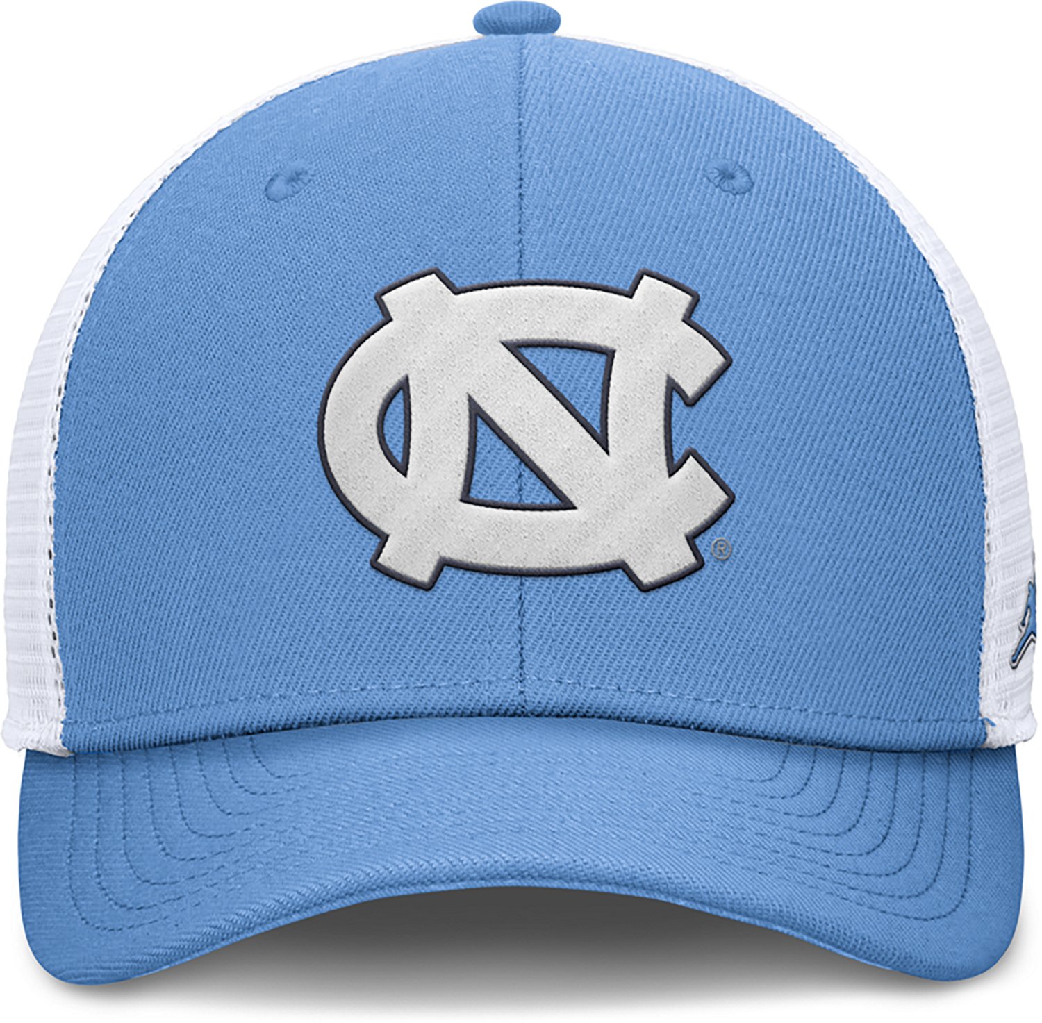 Jordan Adults' UNC Structured Rise Mesh Trucker Cap - view number 2