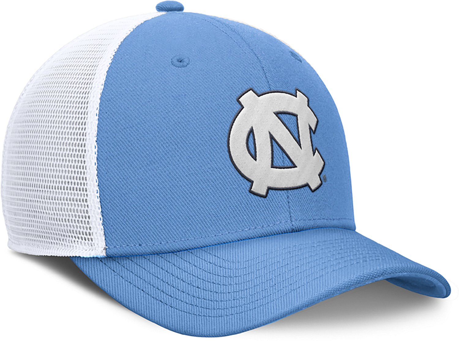 Jordan Adults' UNC Structured Rise Mesh Trucker Cap - view number 3