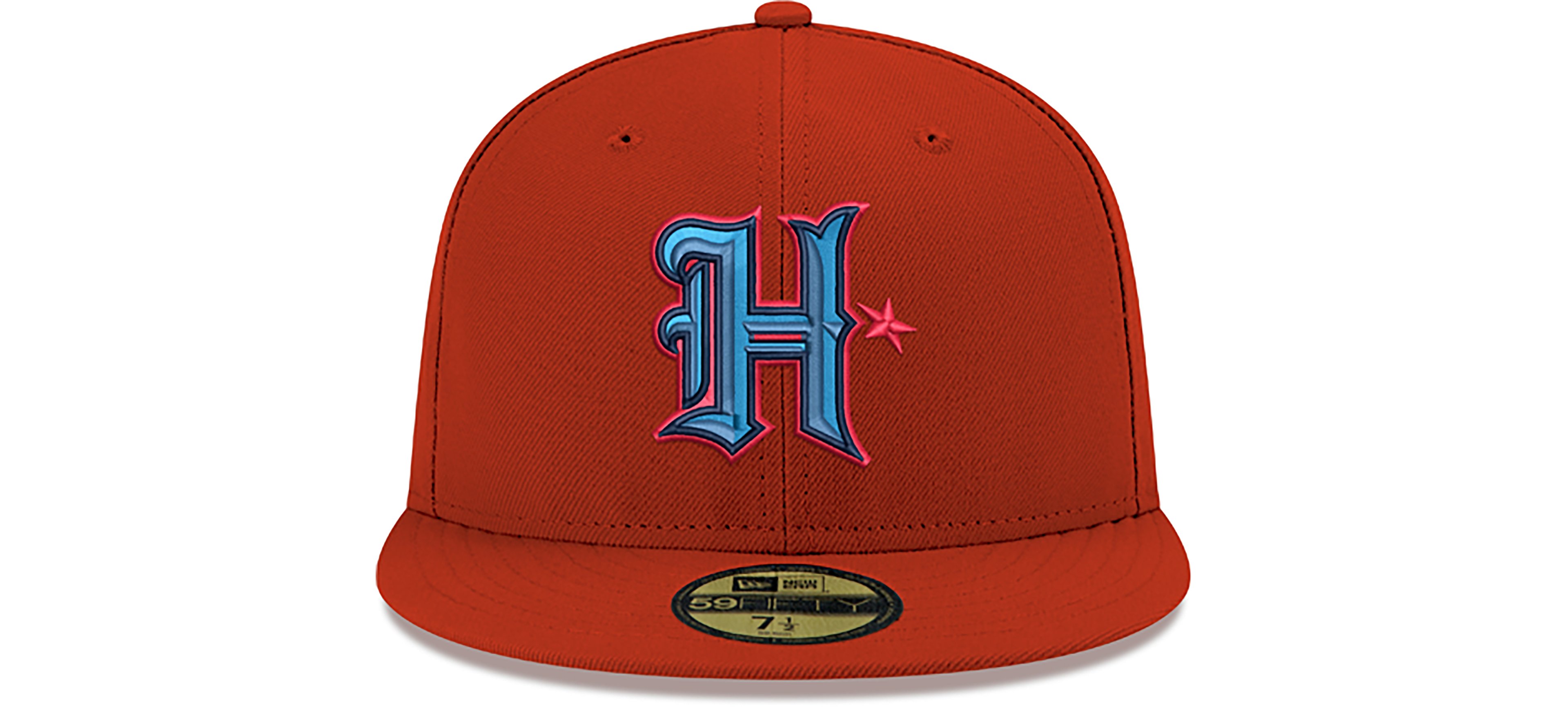 New Era Adults' Texans Front Door New H Logo 59FIFTY Cap