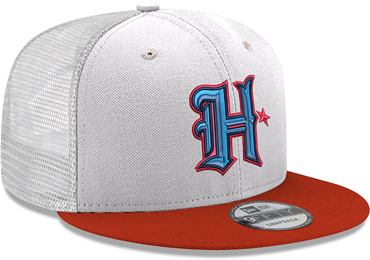 New Era Adults' Texans FDR New Logo H 9FIFTY Cap - view number 4