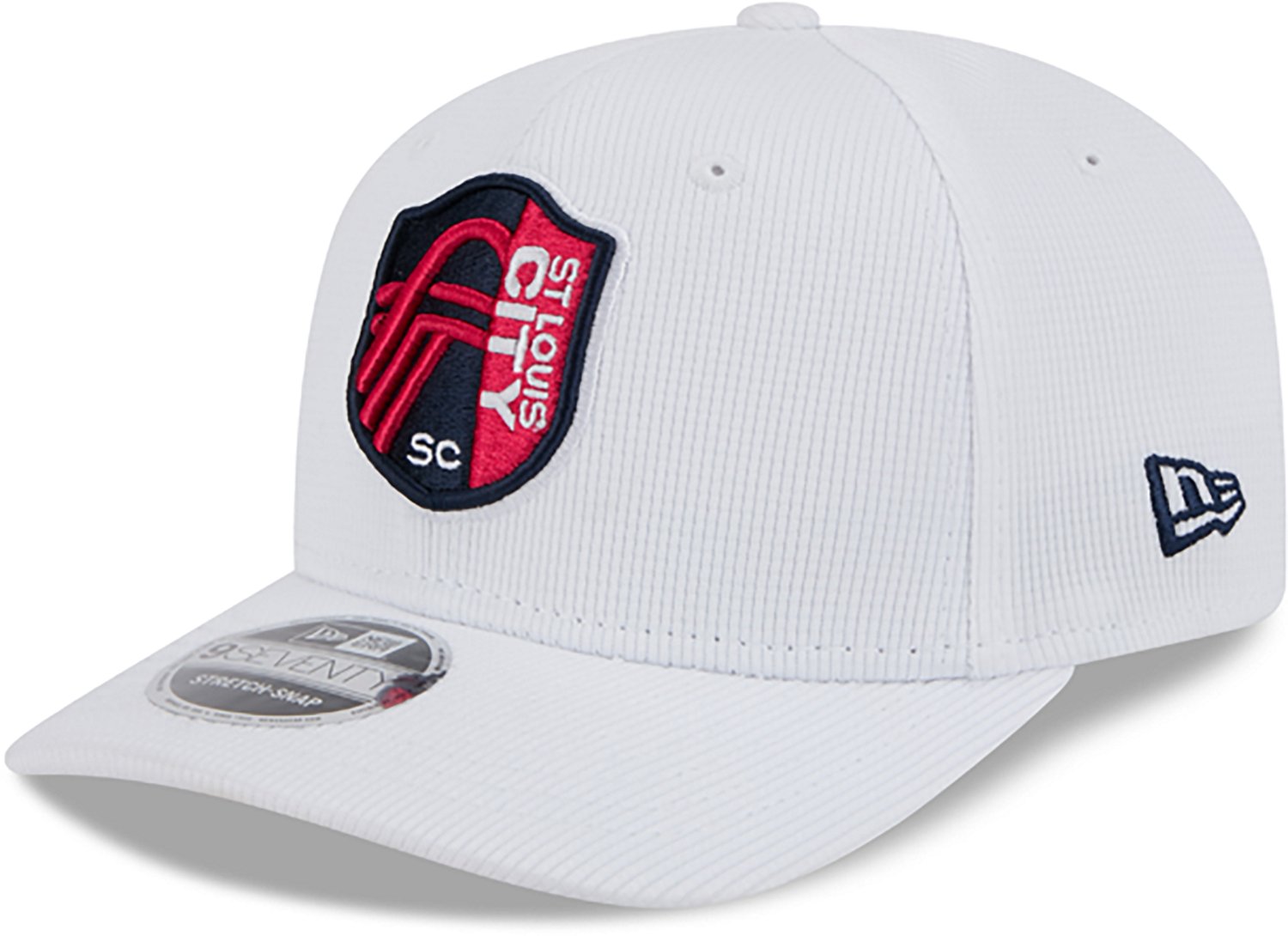 New Era Adults' St. Louis City SC Jersey Hook 9SEVENTY Stretch Snapback Cap - view number 3