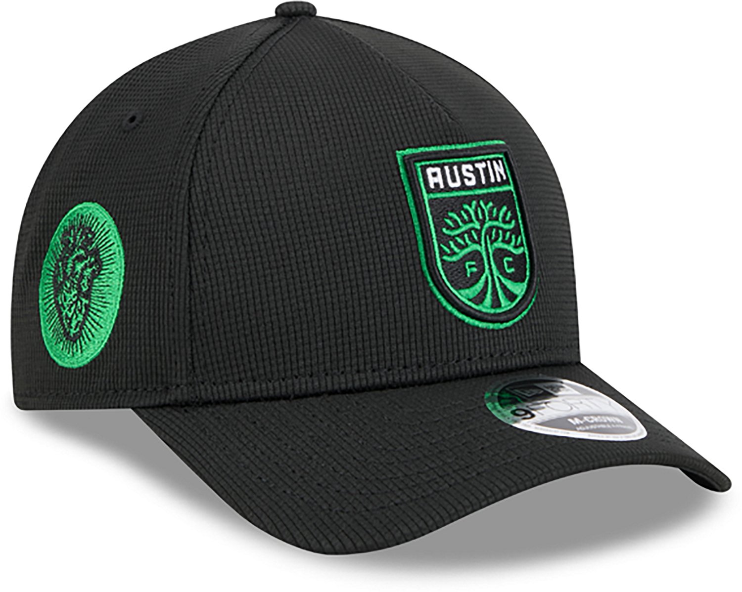 New Era Adults' Austin FC Jersey Hook 9FORTY M-Crown A-Frame Snapback Cap - view number 4