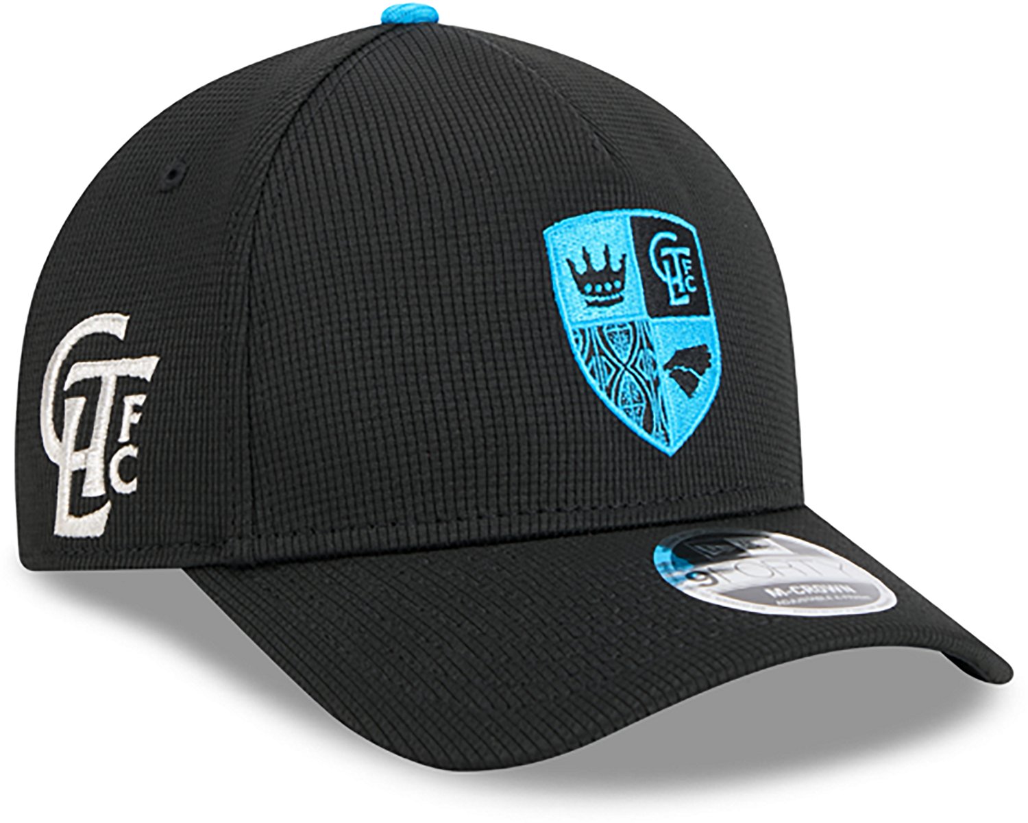 New Era Adults' Charlotte FC Jersey Hook 9FORTY M-Crown A-Frame Snapback Cap                                                     - view number 4