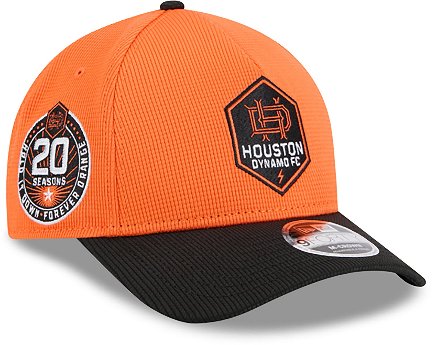 New Era Adults' Houston Dynamo Jersey Hook 9FORTY M-Crown A-Frame Snapback Cap - view number 4