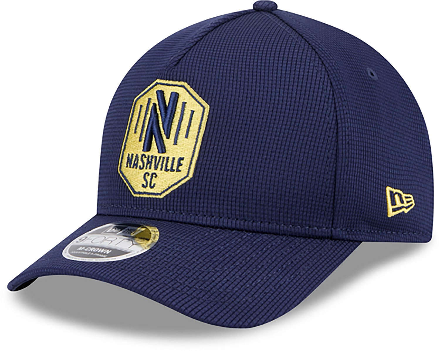 New Era Adults' Nashville SC Jersey Hook 9FORTY M-Crown A-Frame Snapback Cap - view number 3