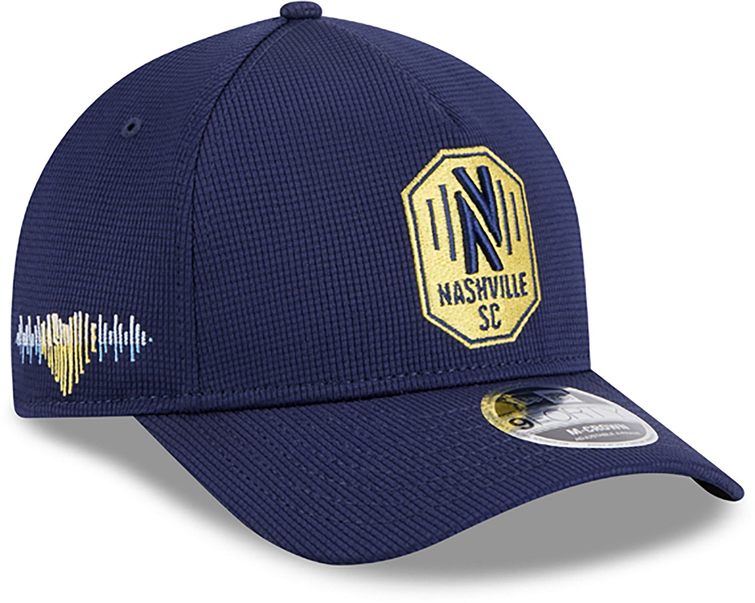 New Era Adults' Nashville SC Jersey Hook 9FORTY M-Crown A-Frame Snapback Cap - view number 4