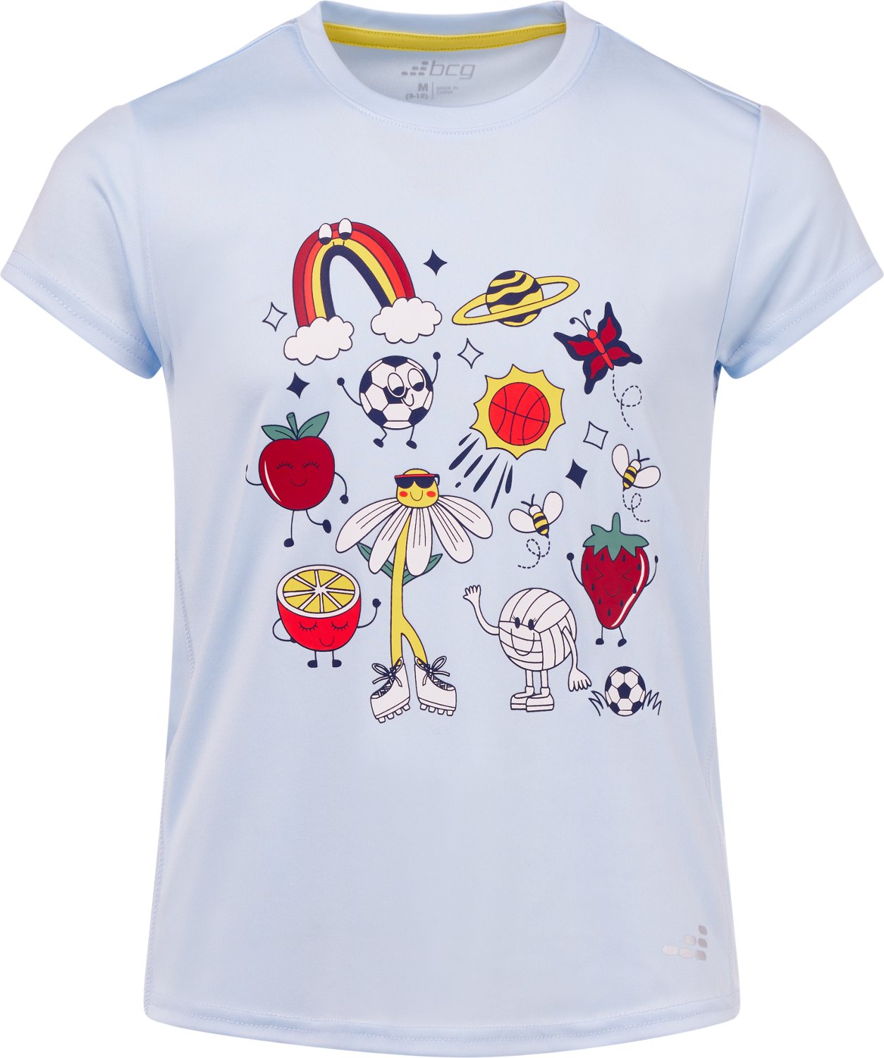 BCG Girls' Turbo Athletic Fruit Graphic T-shirt - view number 2