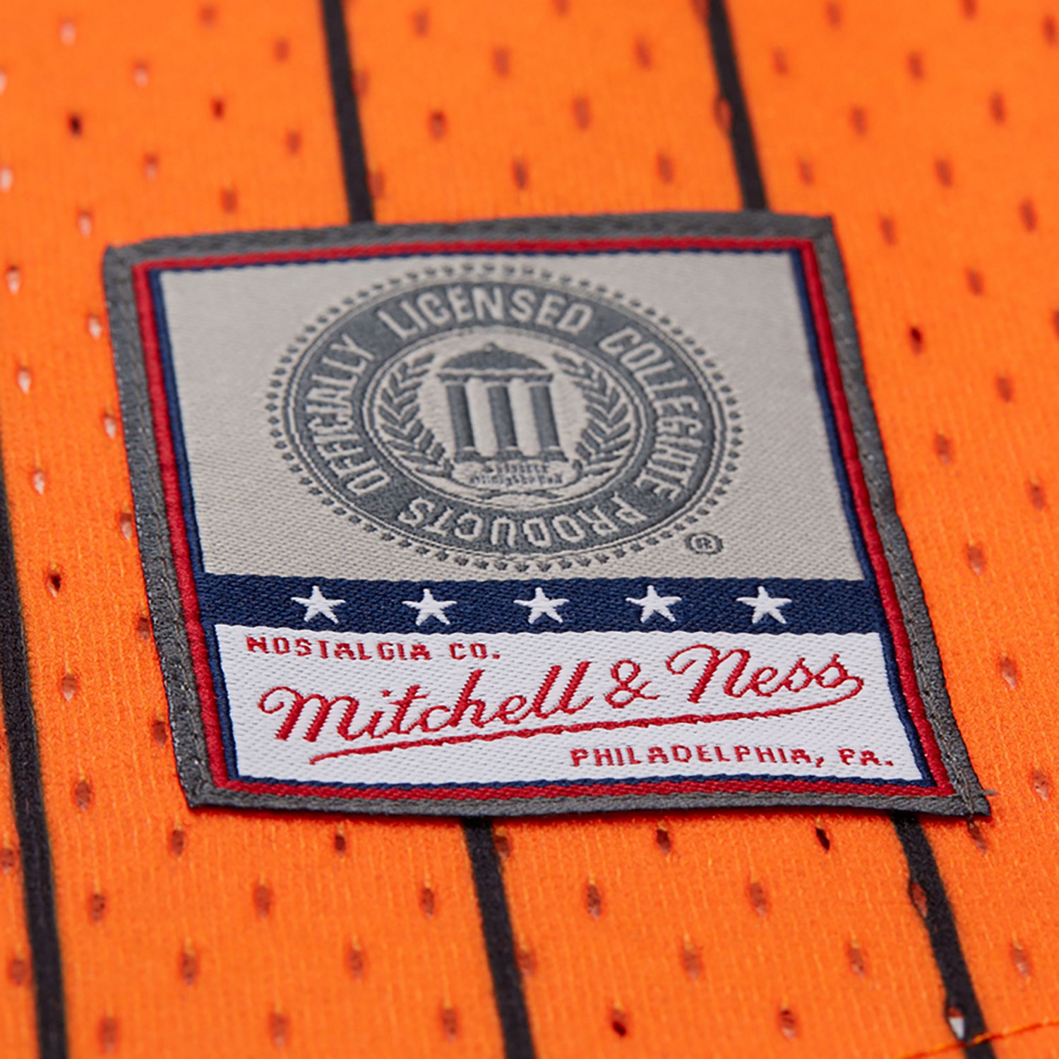Mitchell & Ness Men's Tennessee Double Play Primary Logo Baseball Jersey - view number 5
