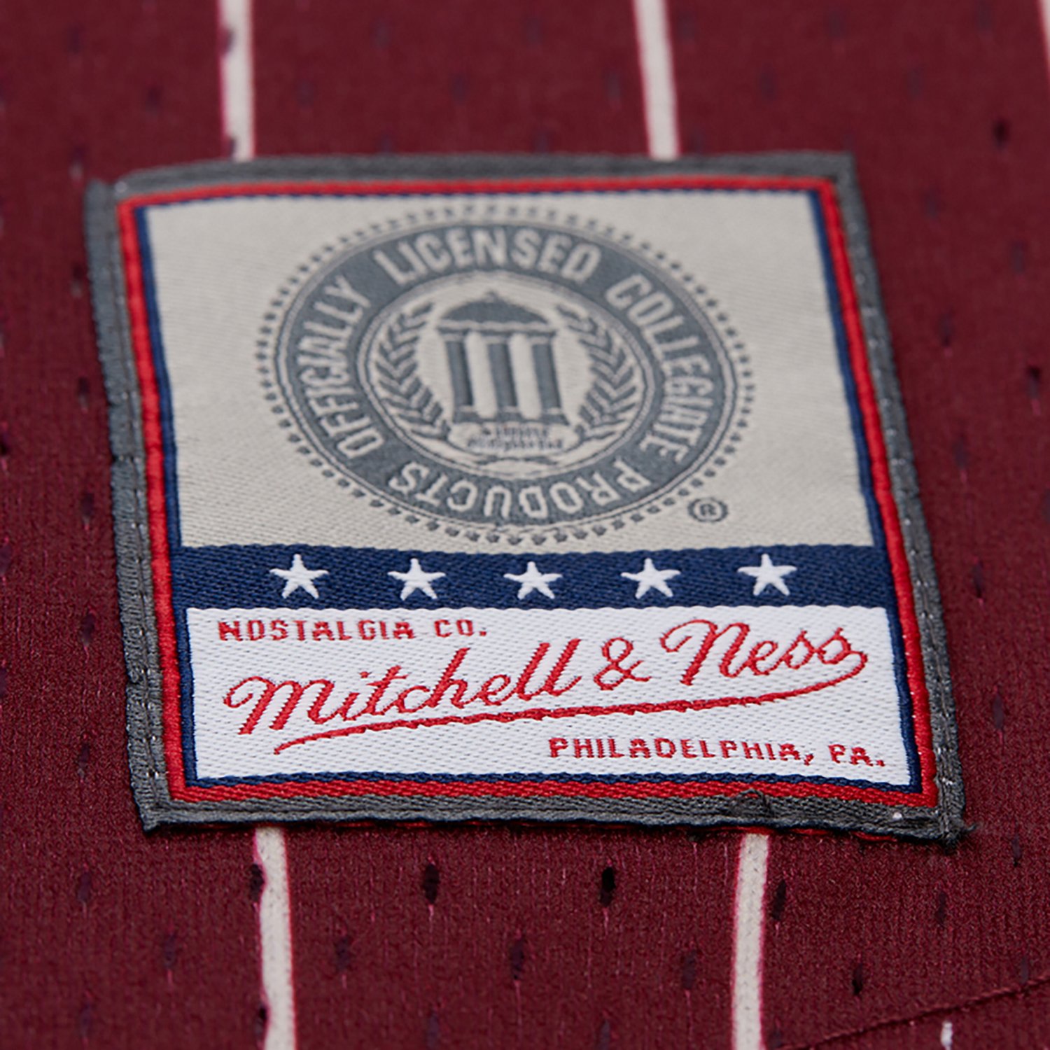 Mitchell & Ness Men's Texas A&M Double Play Primary Logo Baseball Jersey - view number 5