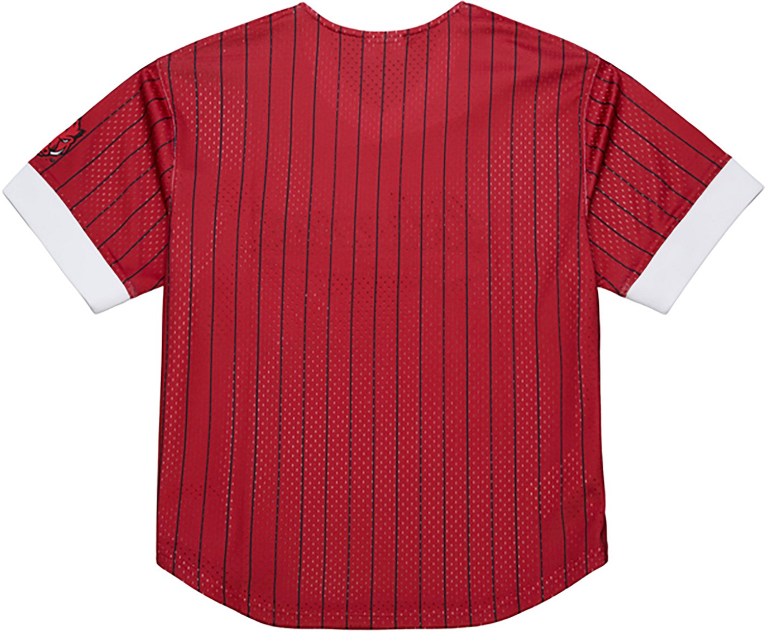 Mitchell & Ness Men's Arkansas Double Play Primary Logo Baseball Jersey - view number 2