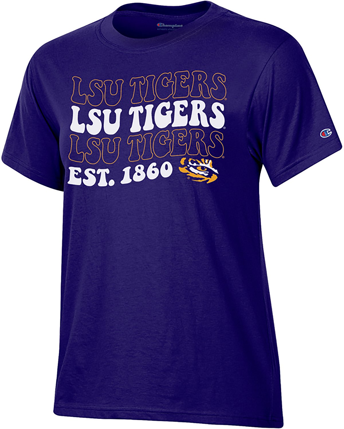 Champion Women's Louisiana State University Retro School Graphic T-shirt - view number 1