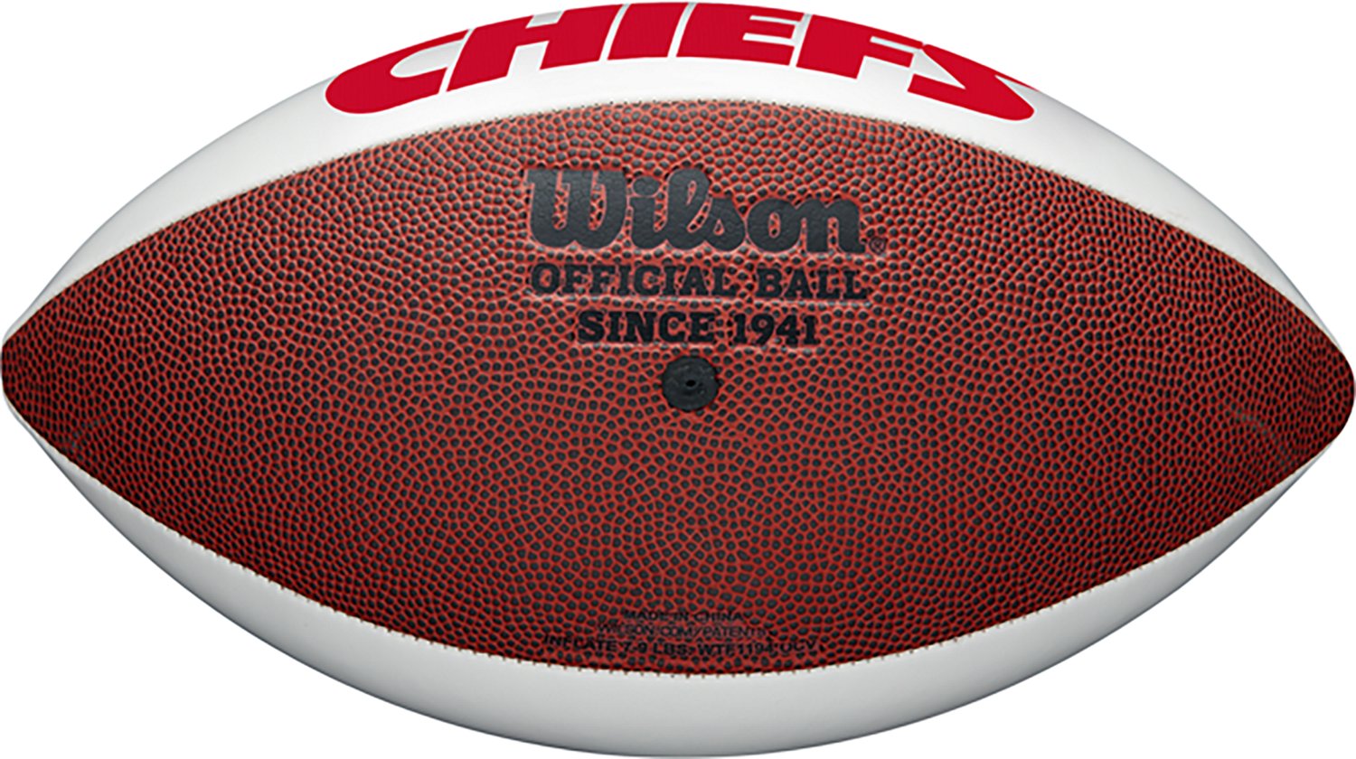 Wilson Kansas City Chiefs NFL Live Signature Autograph Football - view number 4