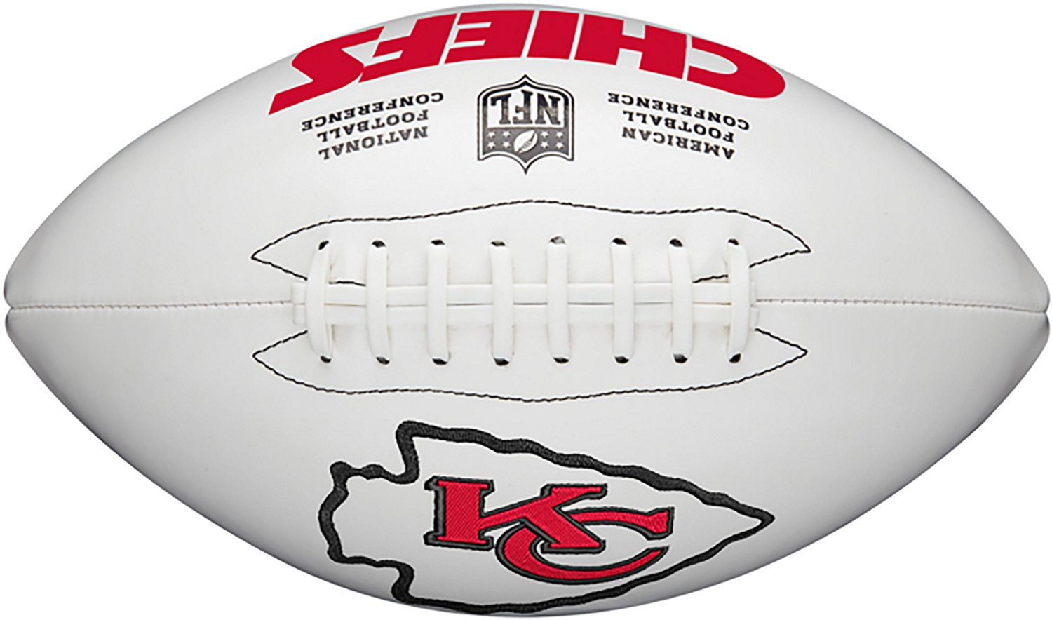 Wilson Kansas City Chiefs NFL Live Signature Autograph Football - view number 5