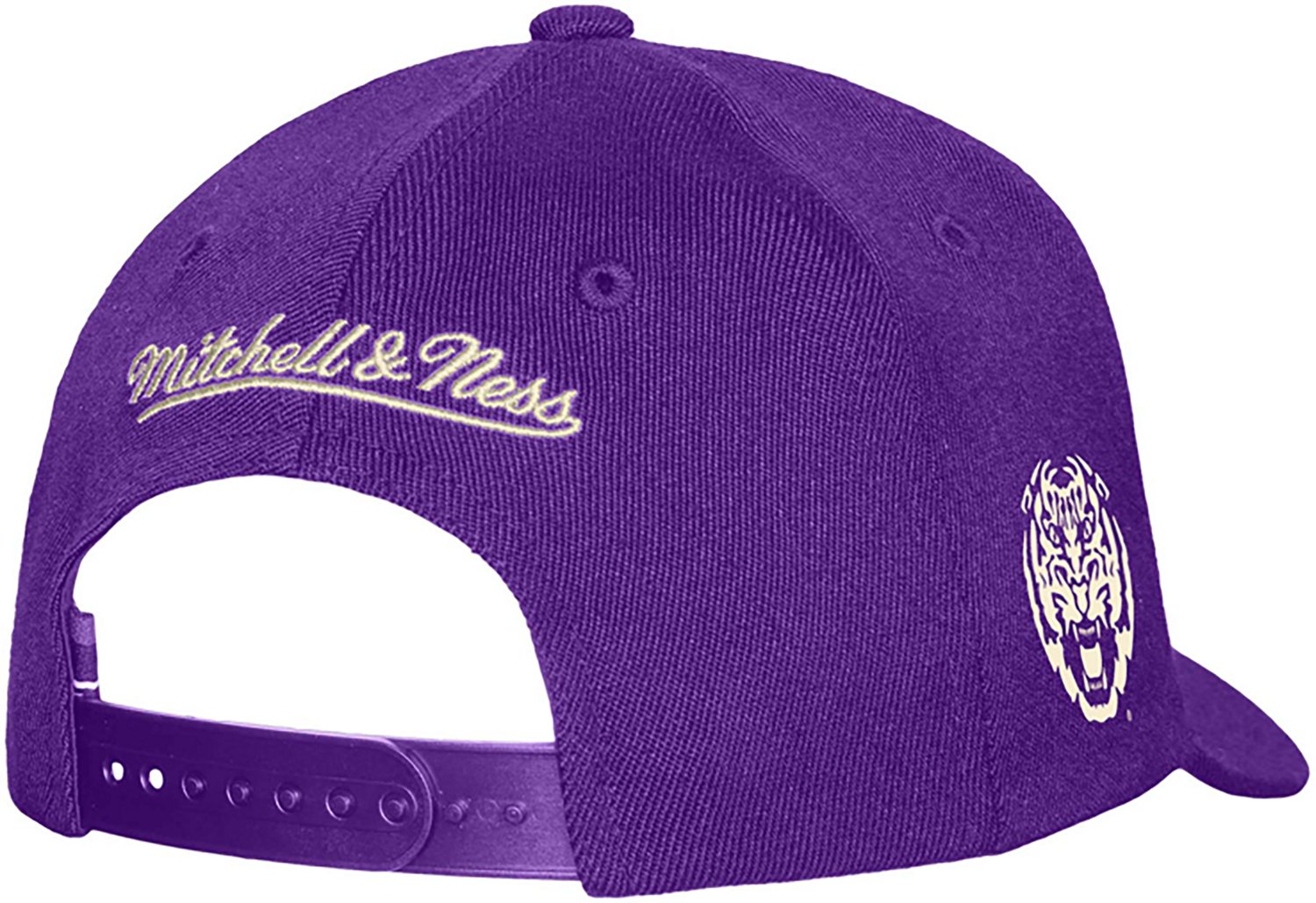 Mitchell & Ness Adults' LSU Tigers Tailsweep PC Snapback Cap - view number 2