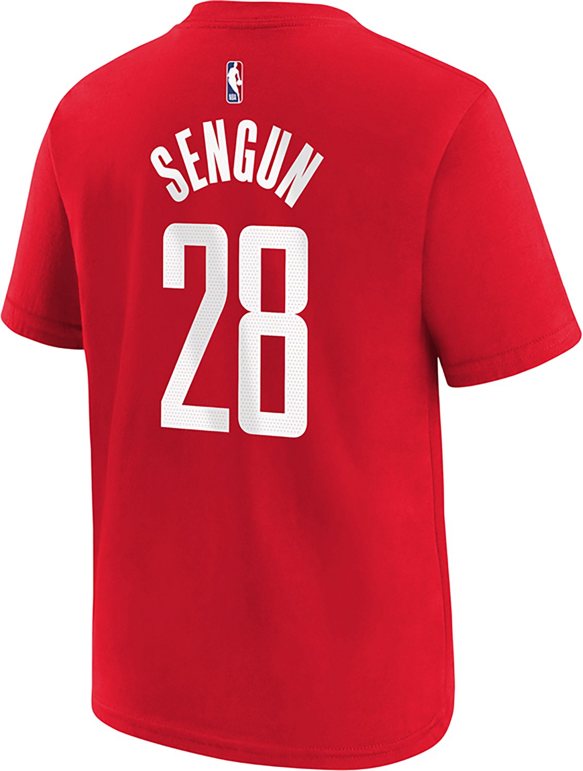 Nike Youth Houston Rockets Alperen Sengun #28 Icon Name & Number Short Sleeve T-shirt                                            - view number 2