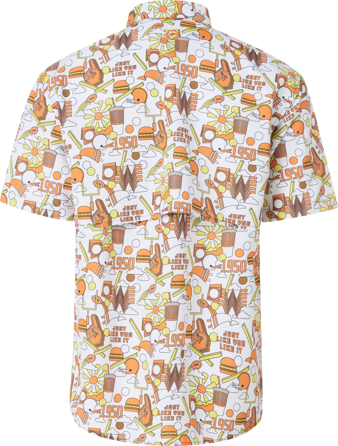 Magellan Outdoors Whataburger Men's Laguna Madre Happy Crazy Fun Fishing Shirt - view number 7