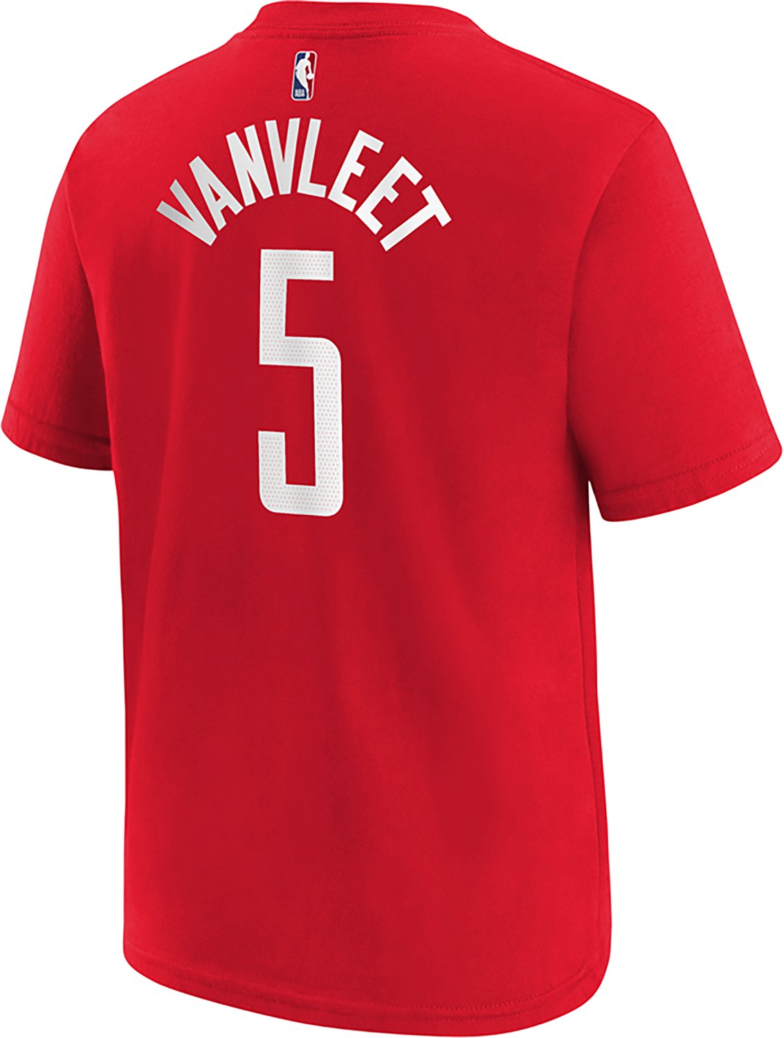 Nike Youth Houston Rockets Fred VanVleet #5 Icon Name & Number Short Sleeve T-shirt - view number 2