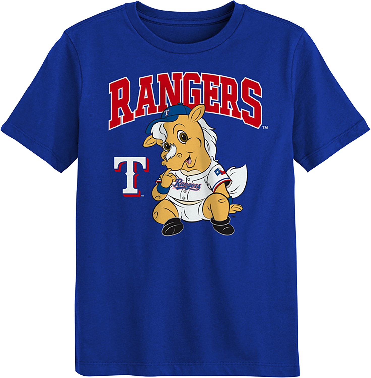 Outerstuff Boys' 4-7 Rangers Baby Mascot 3.0 T-shirt