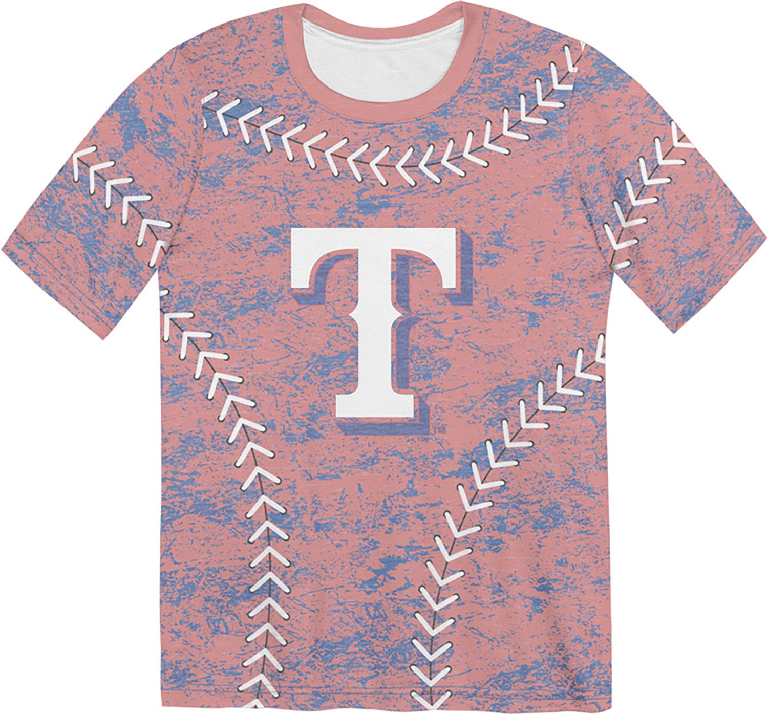 Outerstuff Boys' 4-7 Rangers Slide Score Bold Sublimated T-shirt
