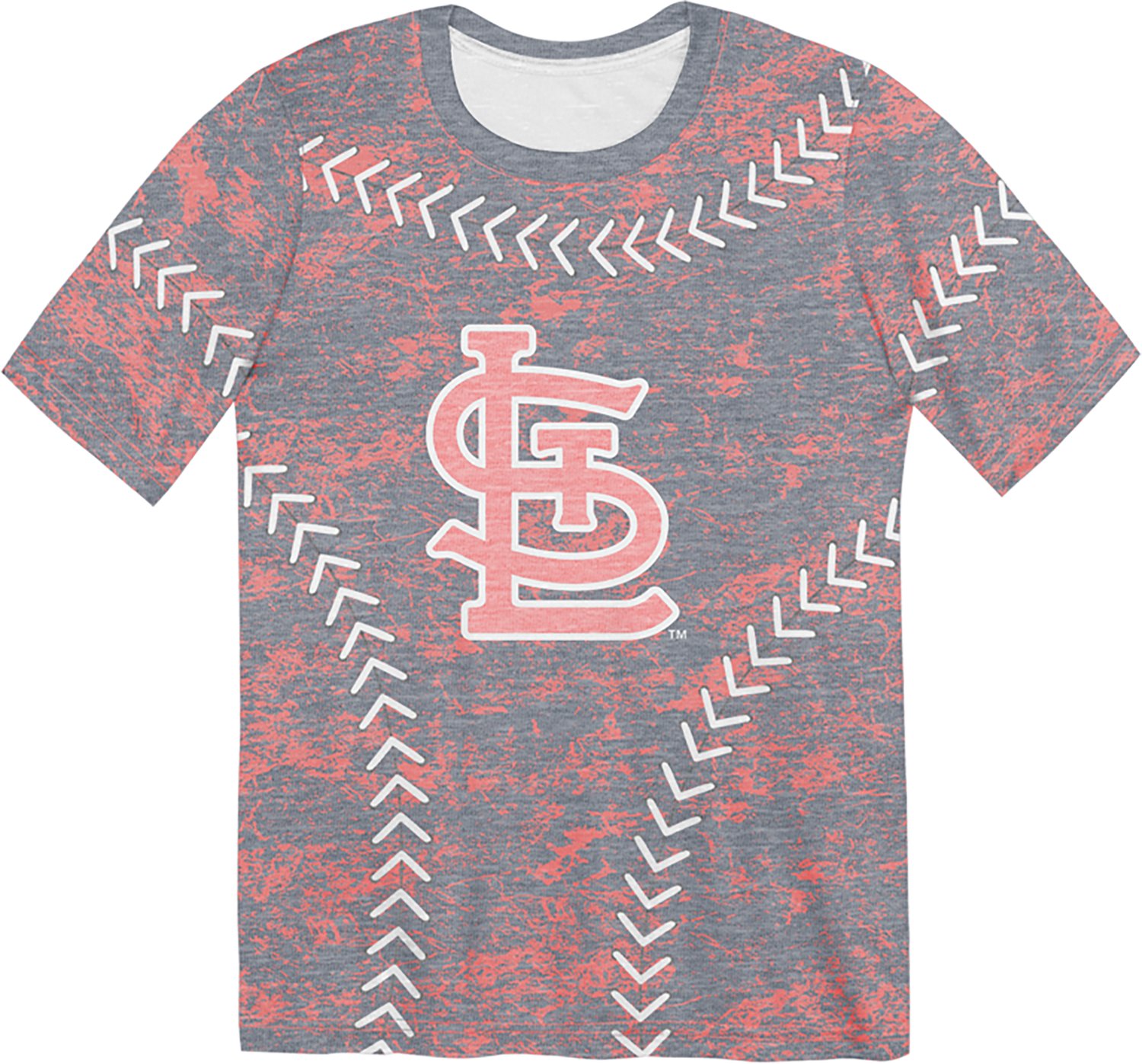 Outerstuff Boys' 4-7 Cardinals Slide Score Bold Sublimated T-shirt - view number 3