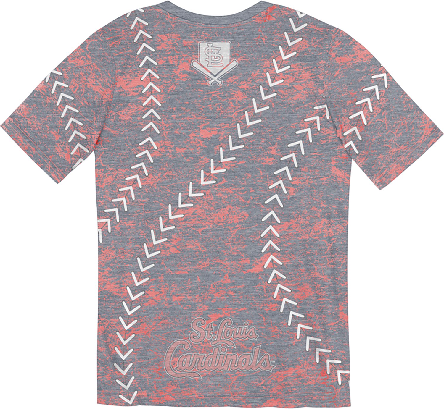 Outerstuff Boys' 4-7 Cardinals Slide Score Bold Sublimated T-shirt - view number 4