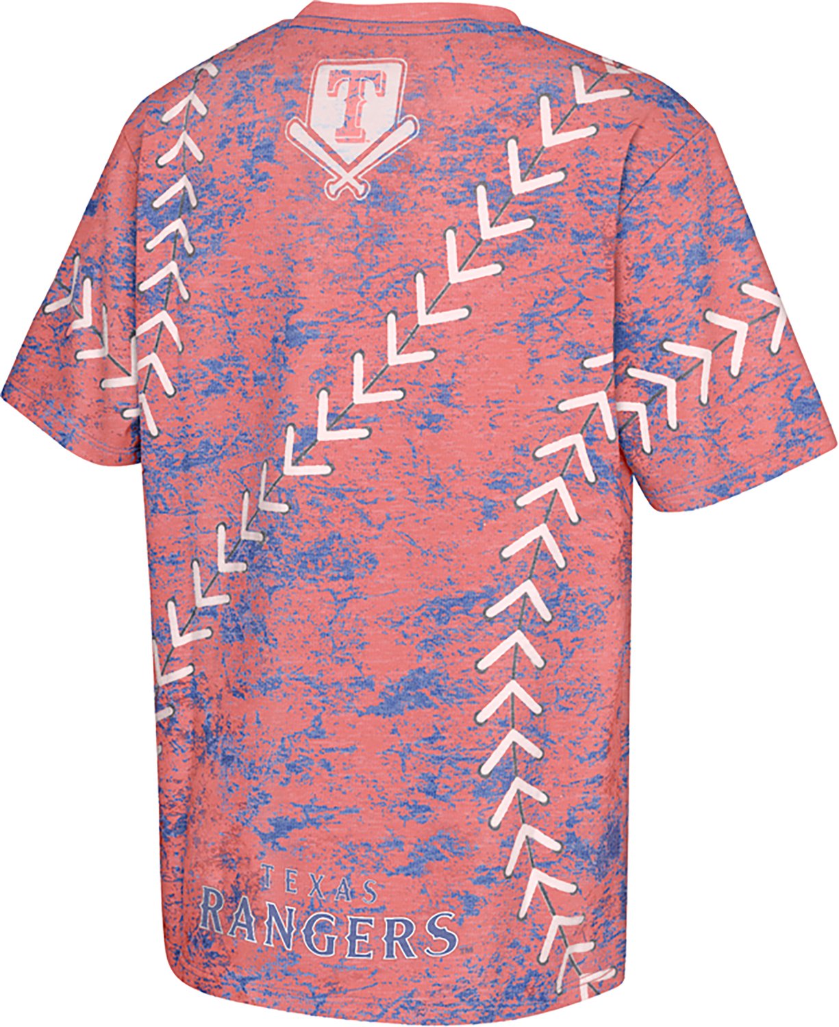 Outerstuff Youth Rangers Slide Score Bold Sublimated T-shirt - view number 2