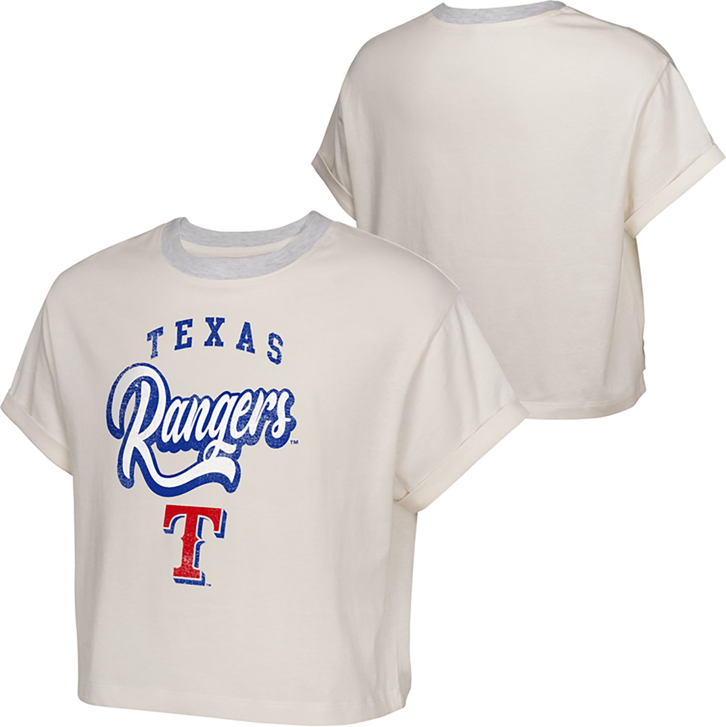 Outerstuff Girls' Rangers City Pennant Fashion T-shirt - view number 3