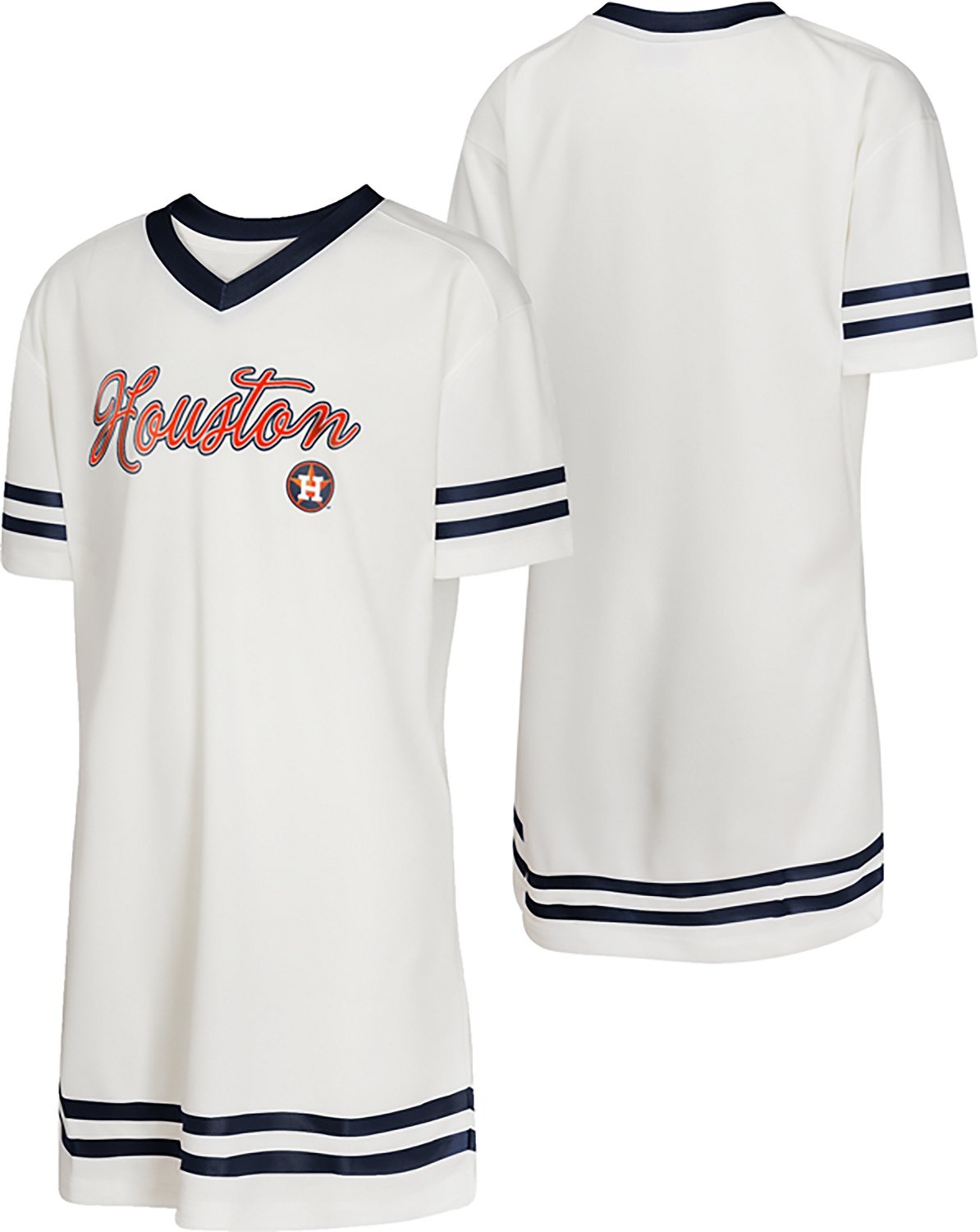 Outerstuff Girls' Houston Astros Team Player Fashion Short Sleeve Dress - view number 3