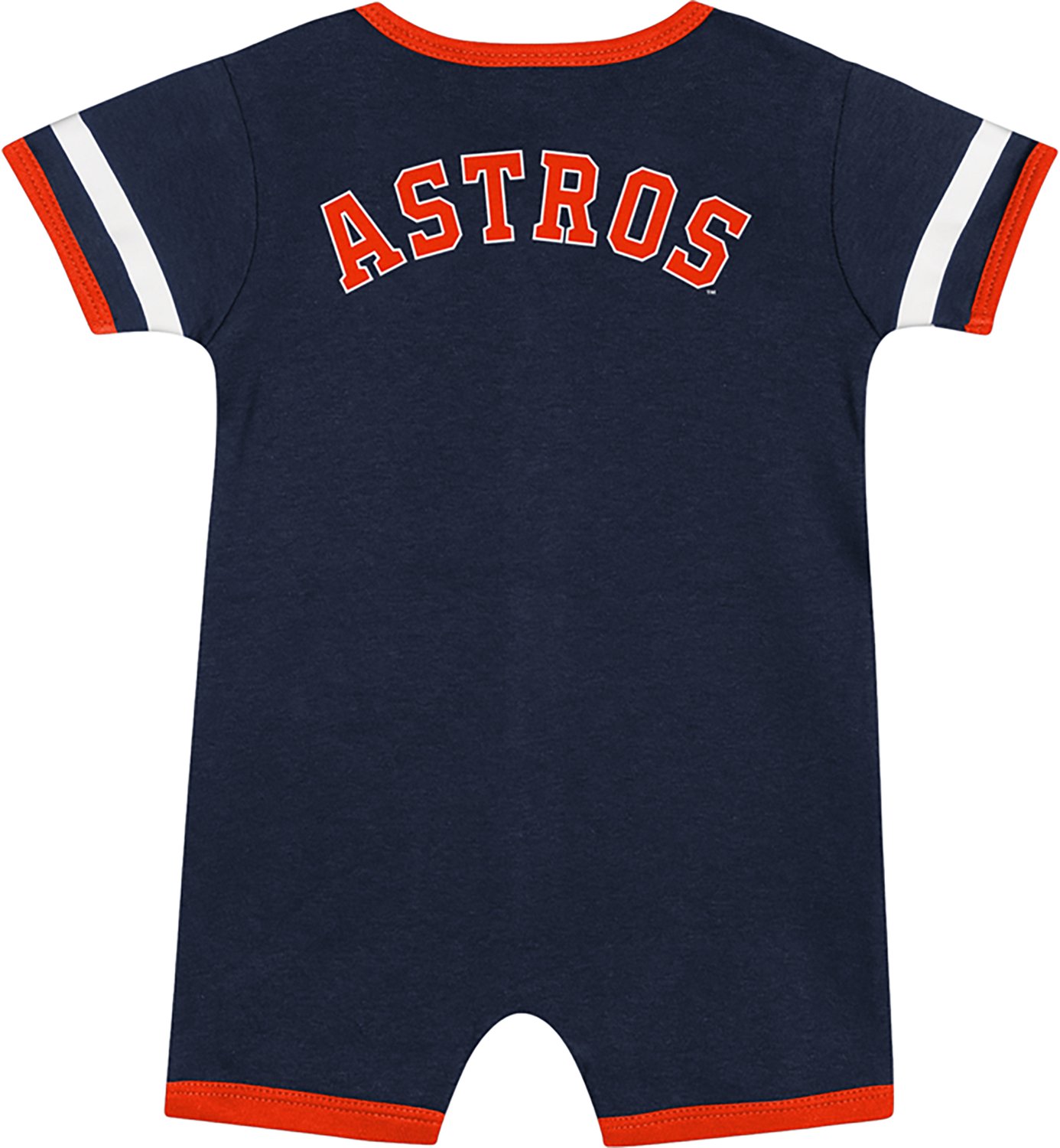 Outerstuff Infants' Houston Astros Double Hit Short Sleeve Coverall - view number 2