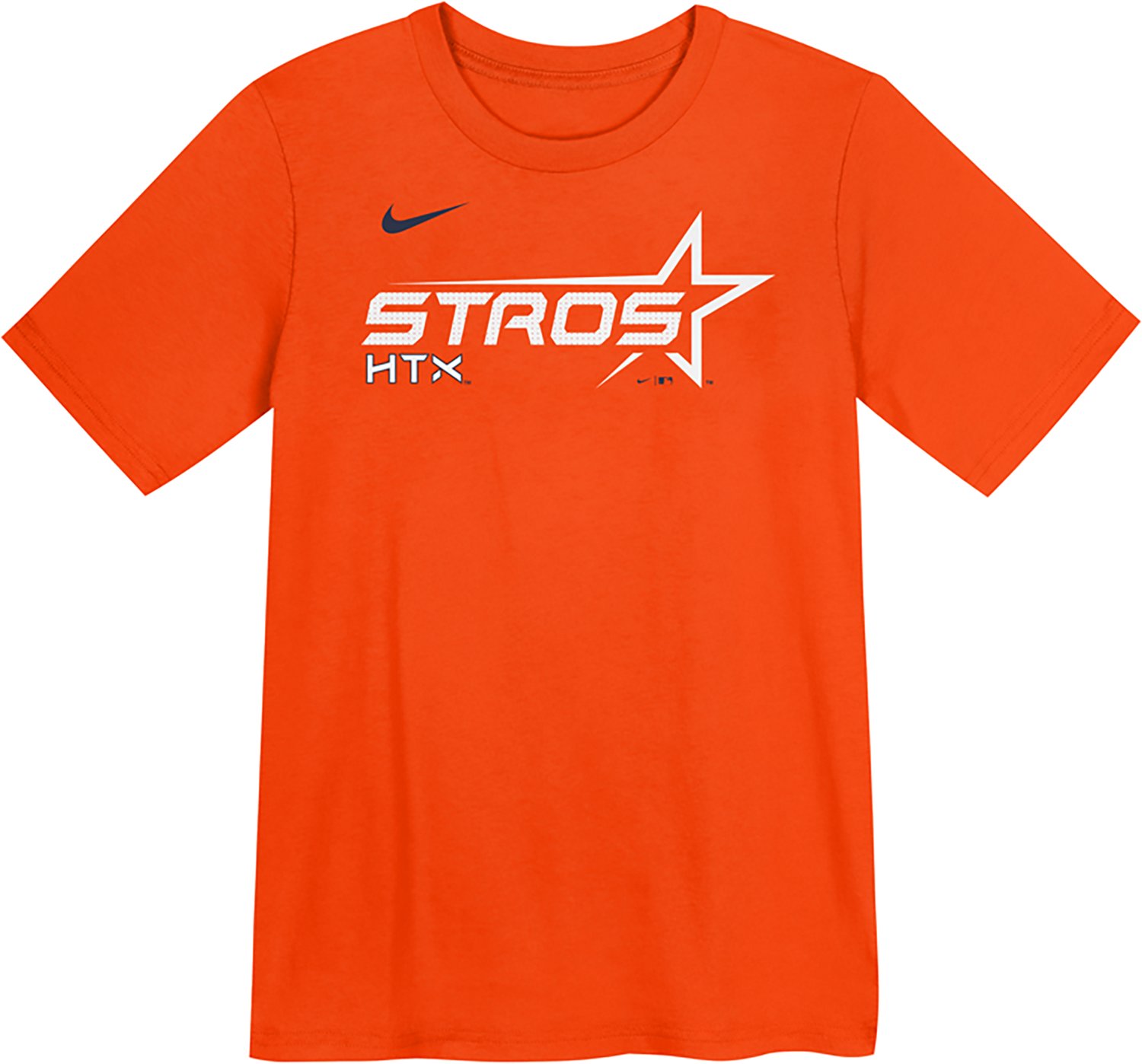 Nike Boys' 4-7 Astros City Connect Wordmark T-shirt