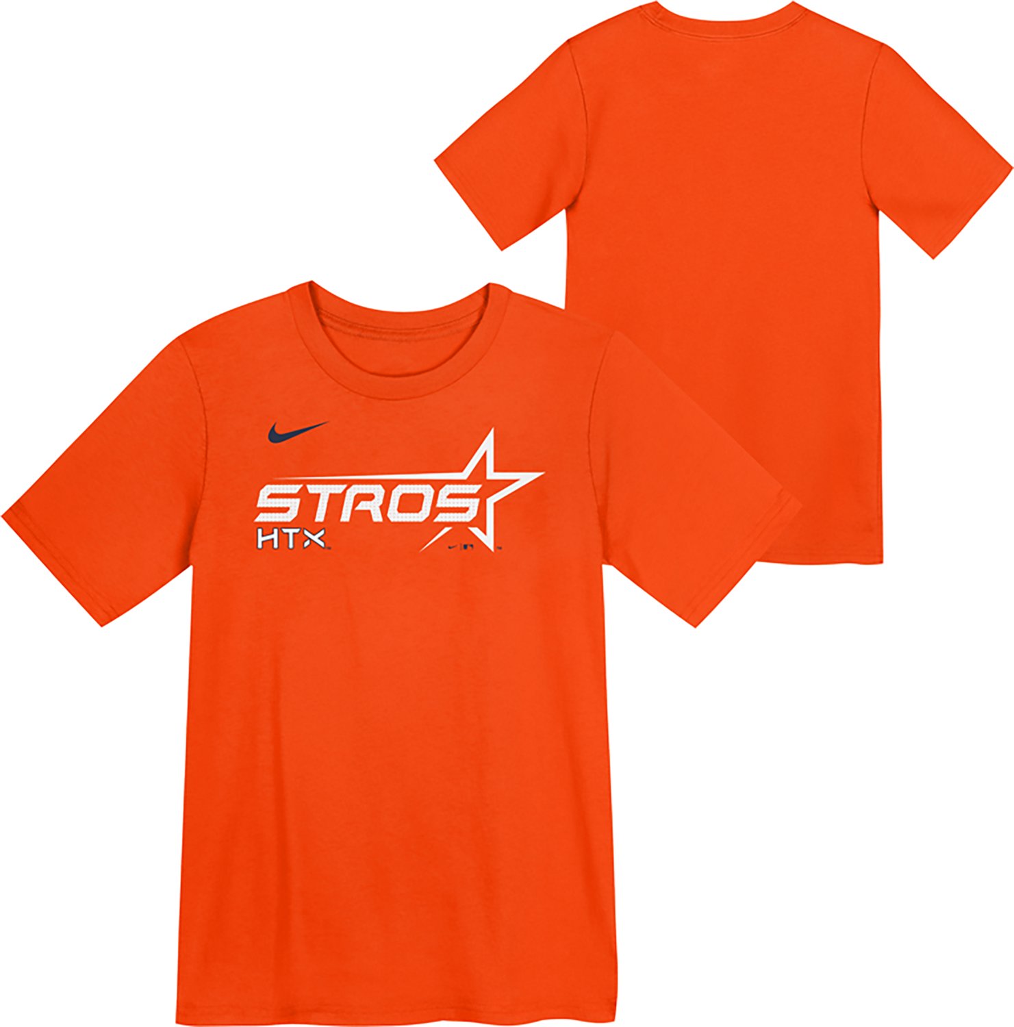 Nike Boys' 4-7 Astros City Connect Wordmark T-shirt - view number 3