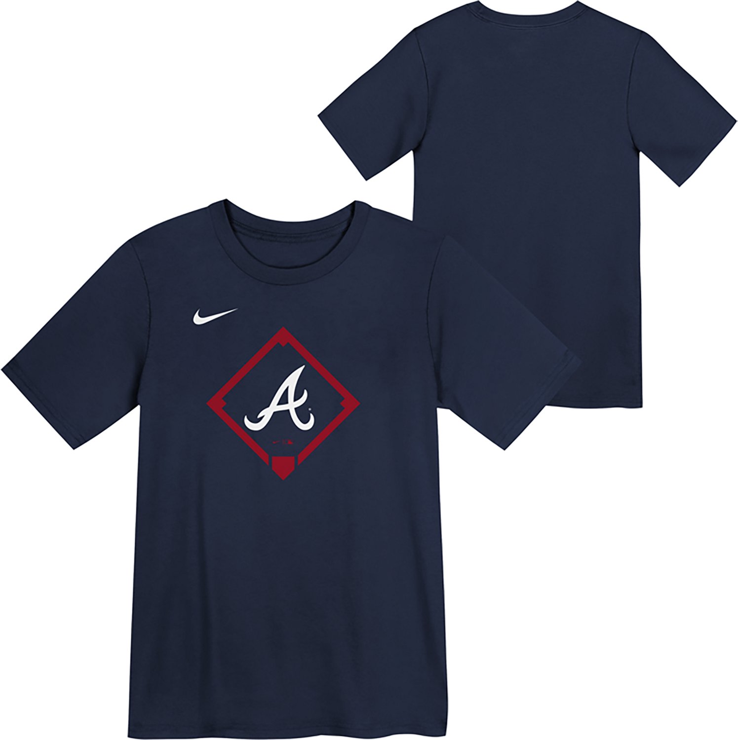 Nike Boys' 4-7 Braves Icon Legend T-shirt - view number 3