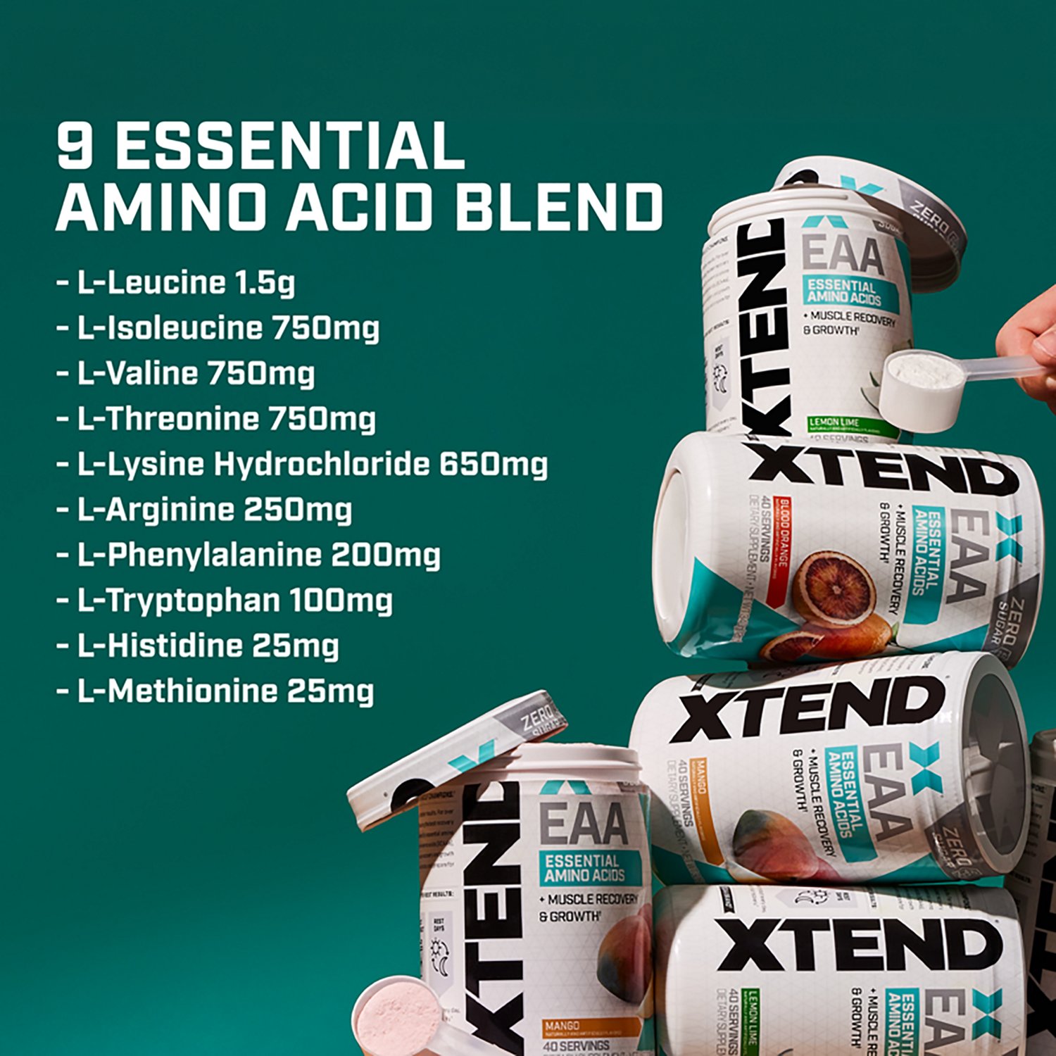 Scivation XTEND EAA Essential Amino Acids Powder - view number 4