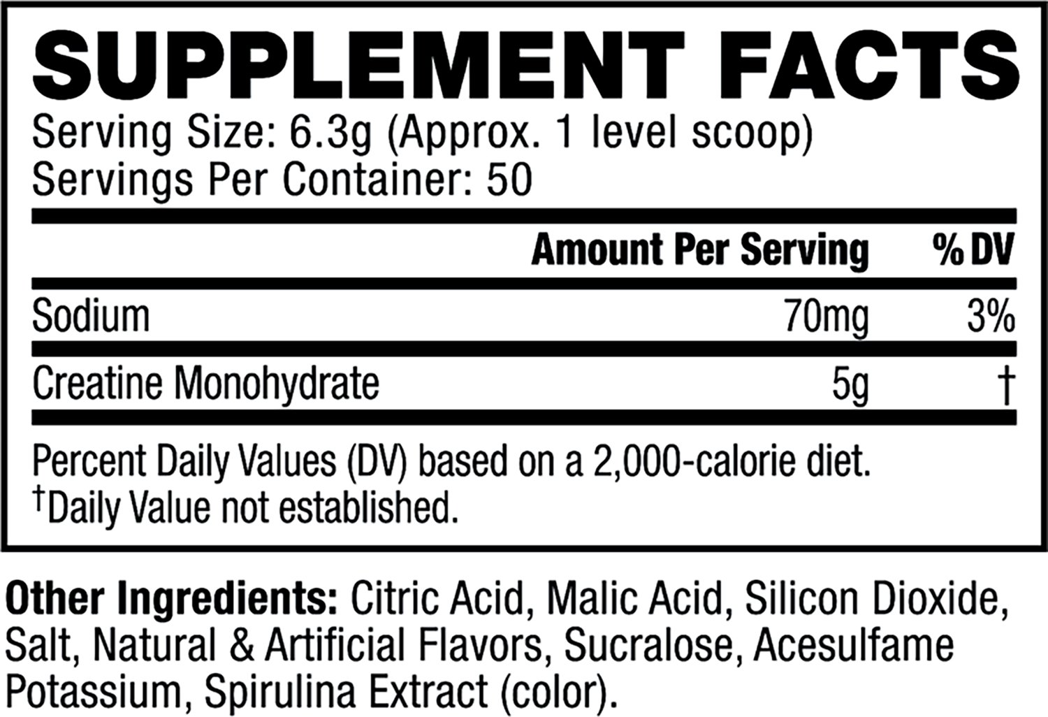 Cellucor Flavored COR-Performance Creatine Monohydrate Powder - view number 3