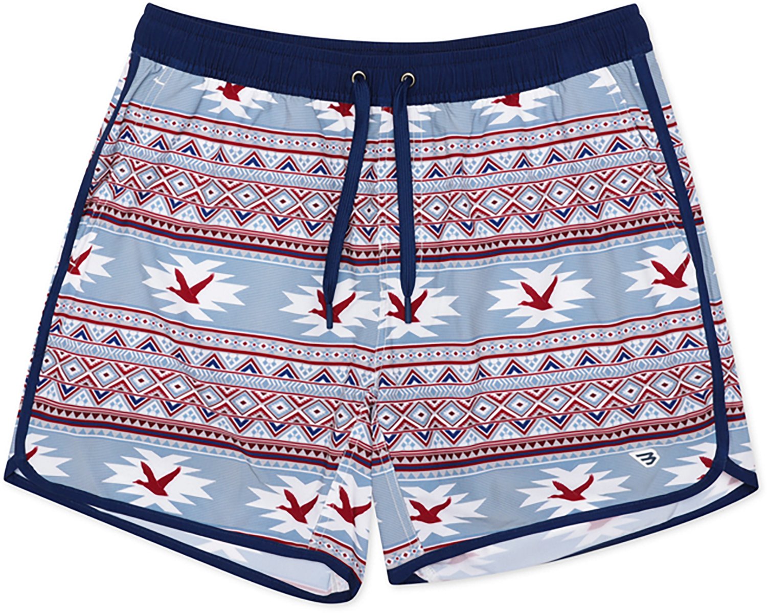 BURLEBO Men's Swim Trunks 6.25 in