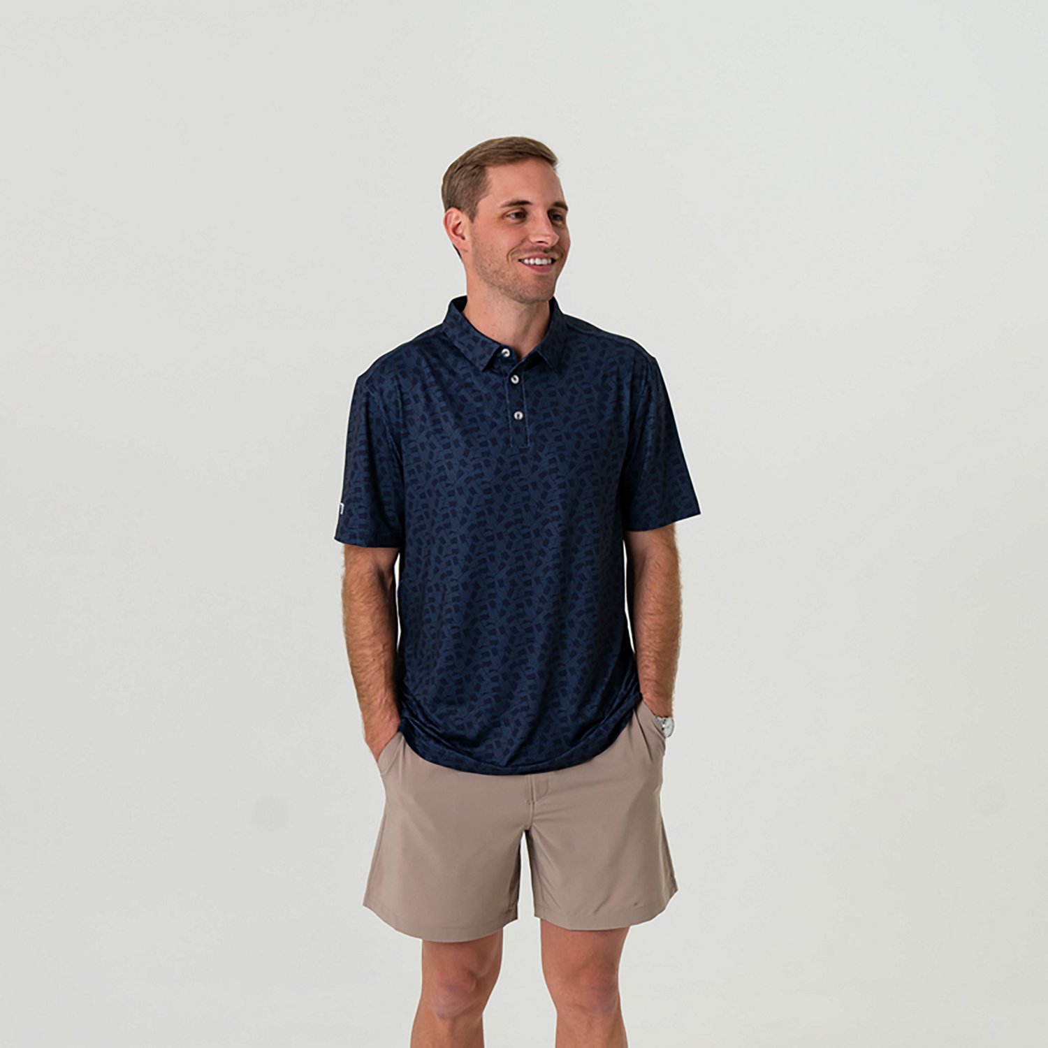 BURLEBO Men's Performance Polo Shirt - view number 4