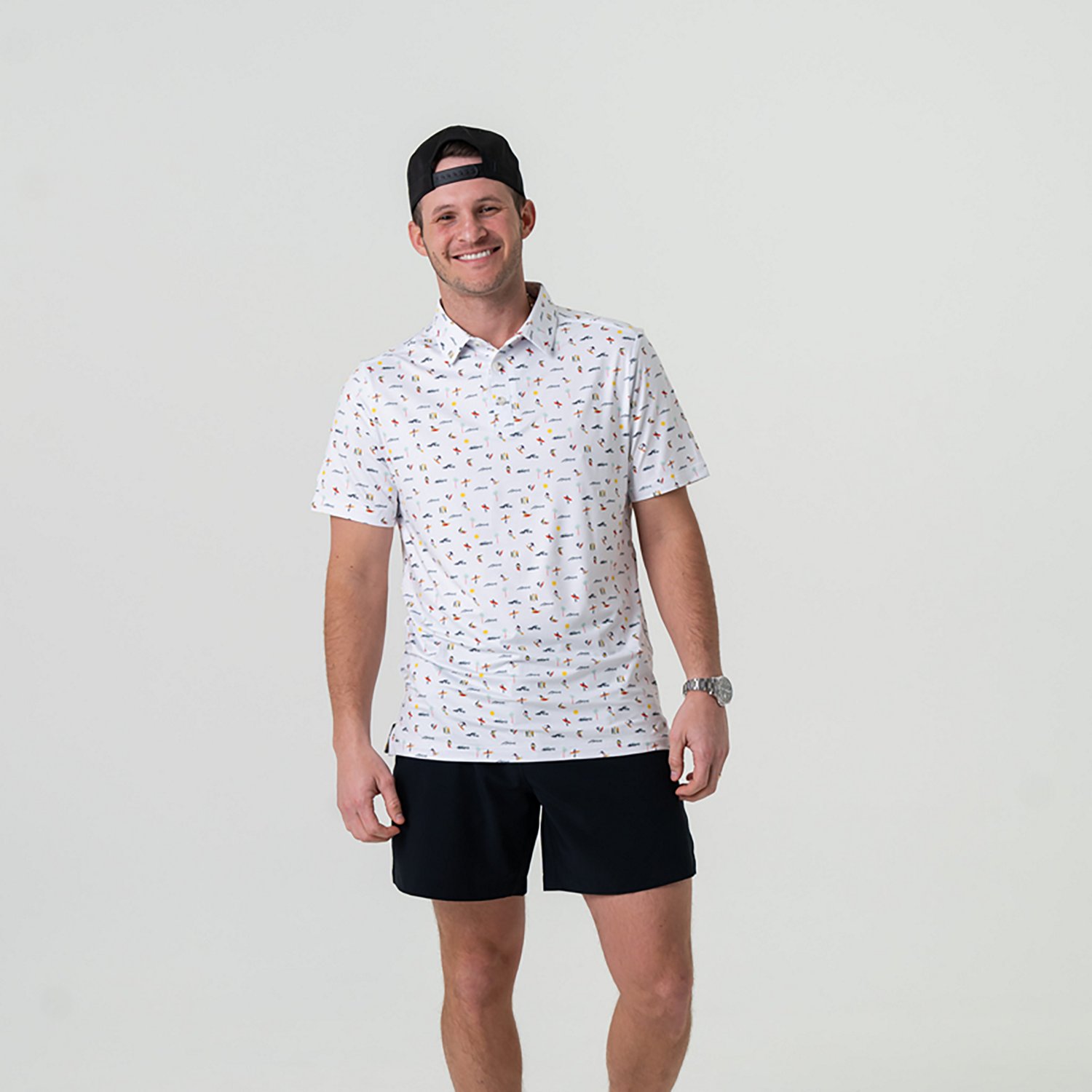 BURLEBO Boys' Performance Polo Shirt                                                                                             - view number 4