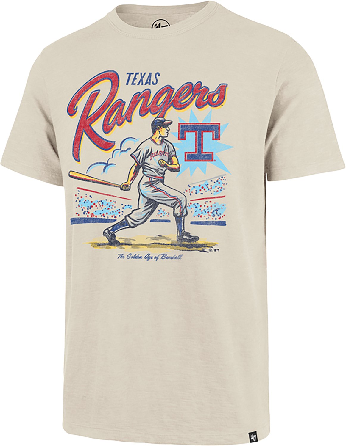 47 Brand Men's Rangers Golden Age Scrum Short Sleeve T-shirt - view number 1