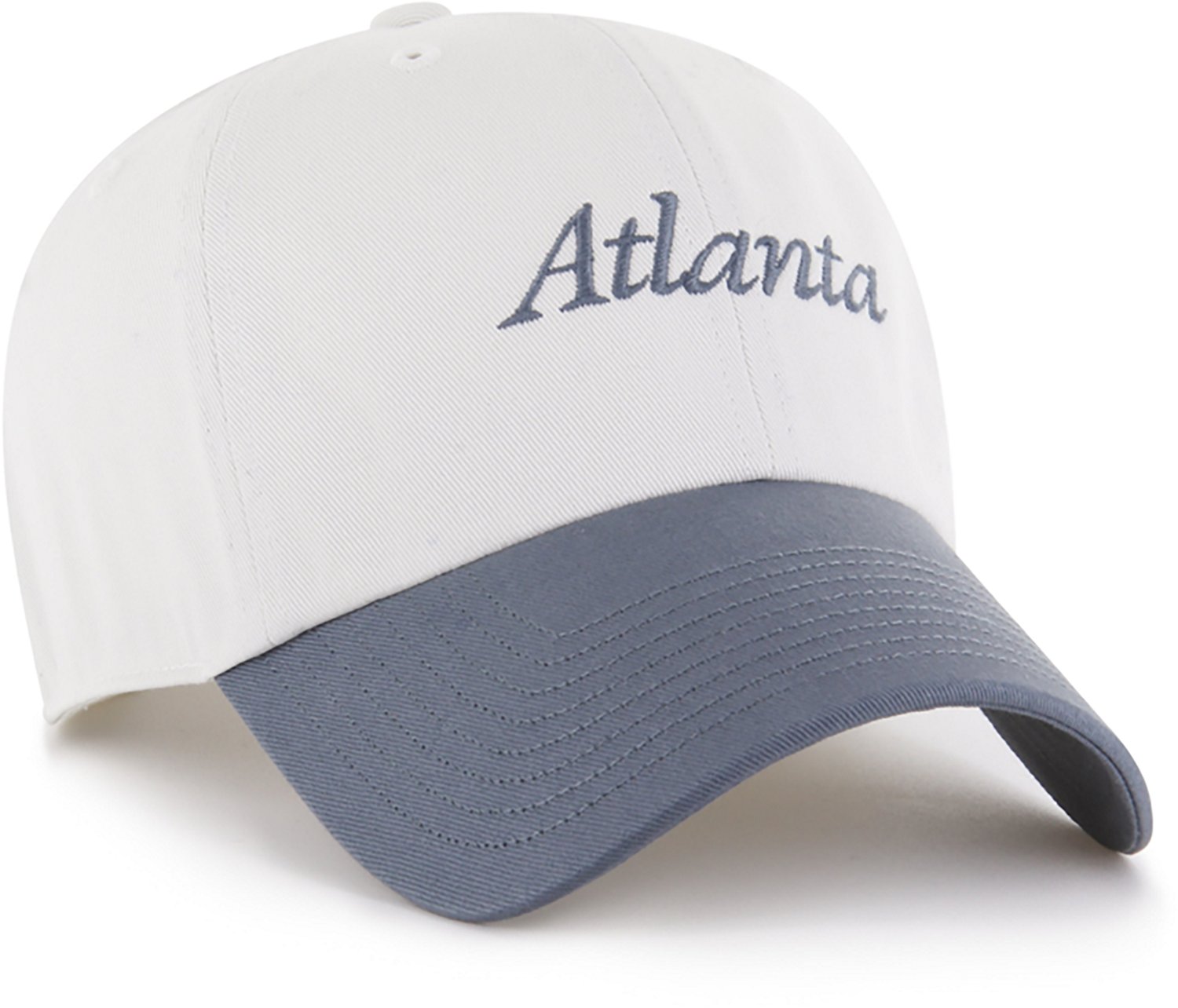 '47 Atlanta Braves Foundation Script Two-Tone Clean Up Cap - view number 2
