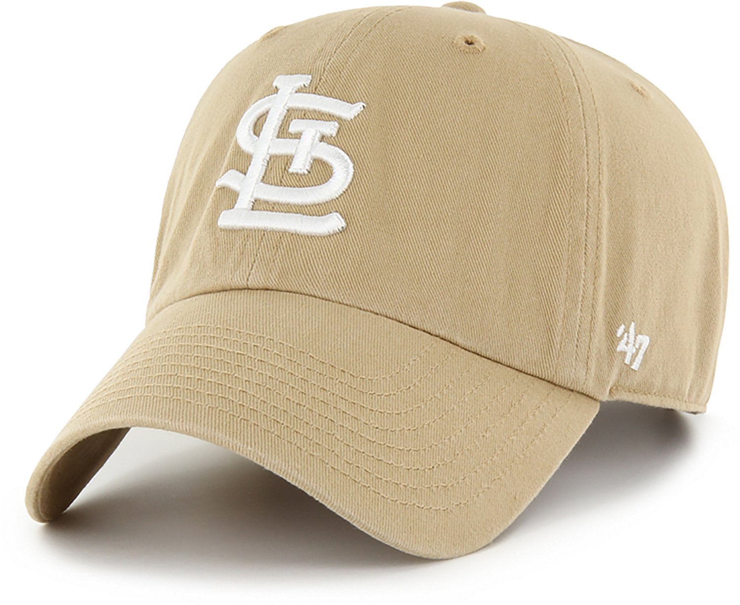 47 Adults' Cardinals No Label '47 Clean Up Cap