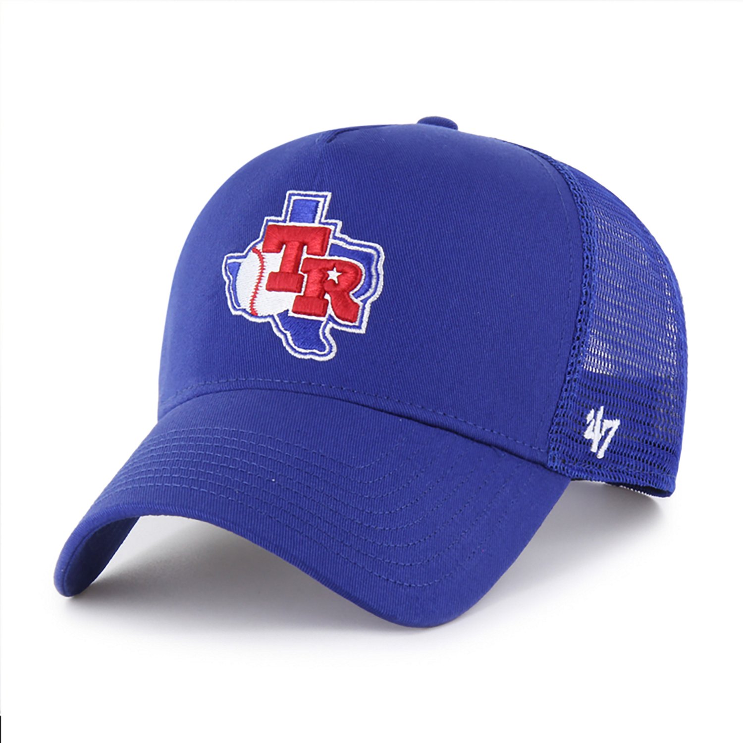 47B Men's Rangers Coop Ballpark Mesh 47 MVP DT Cap