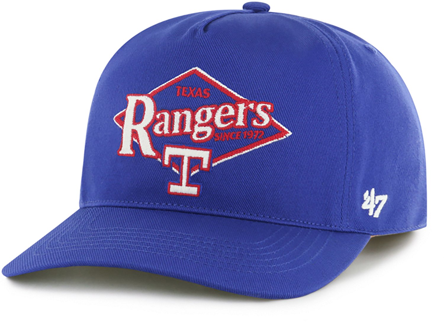 '47 Texas Rangers Grandstand Golden Diamond Hitch Snapback Hat | Academy